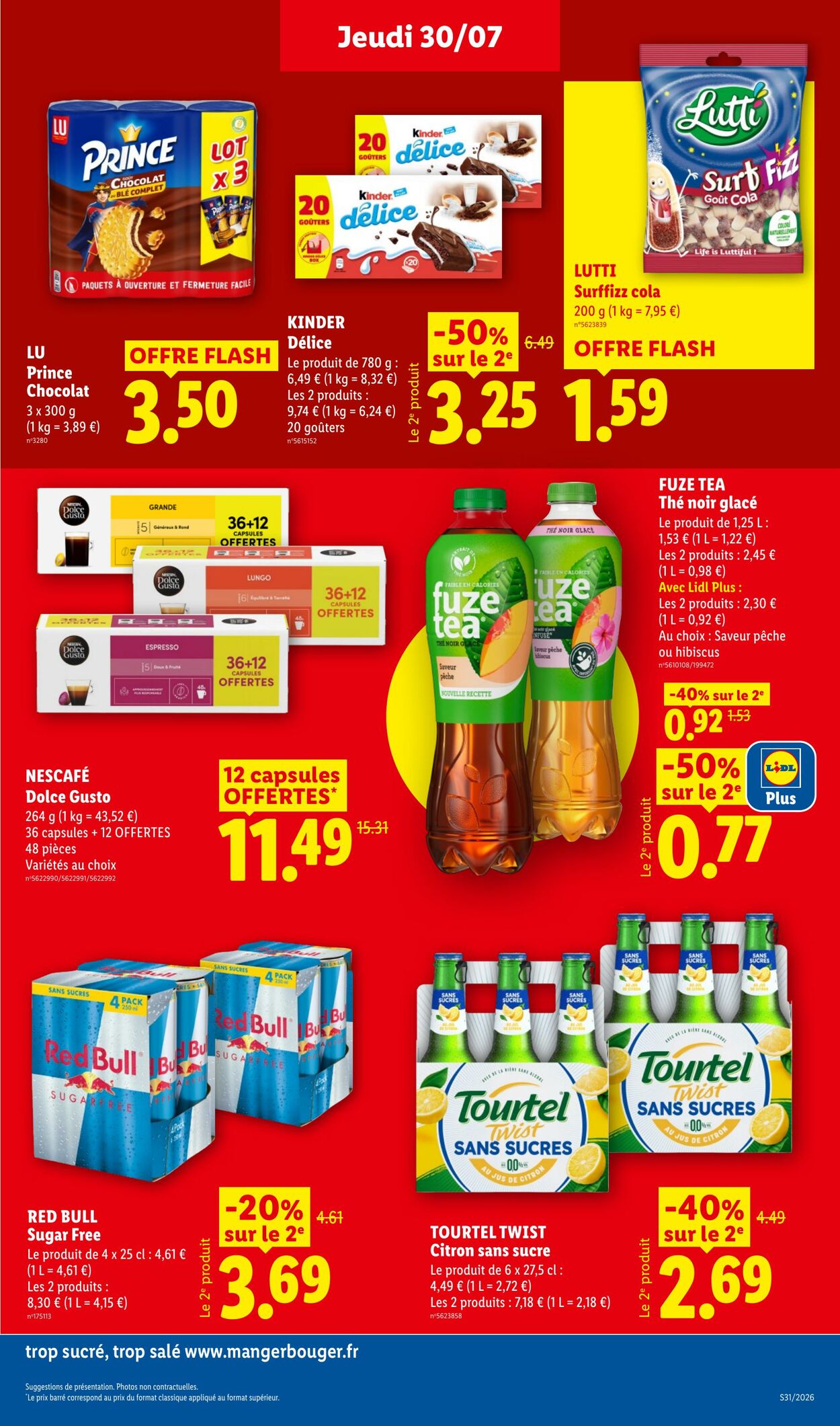 Catalogue Lidl 26.07.2026 - 05.08.2026