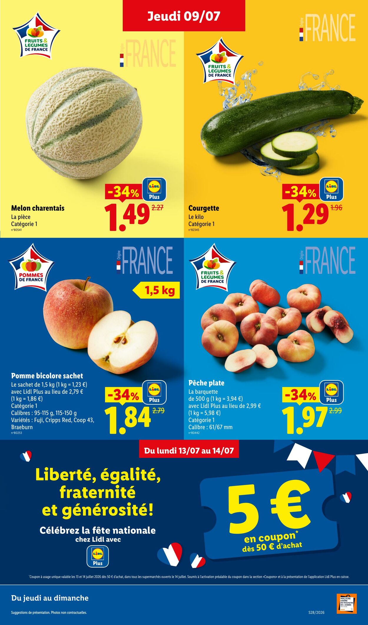 Catalogue Lidl 05.07.2026 - 15.07.2026