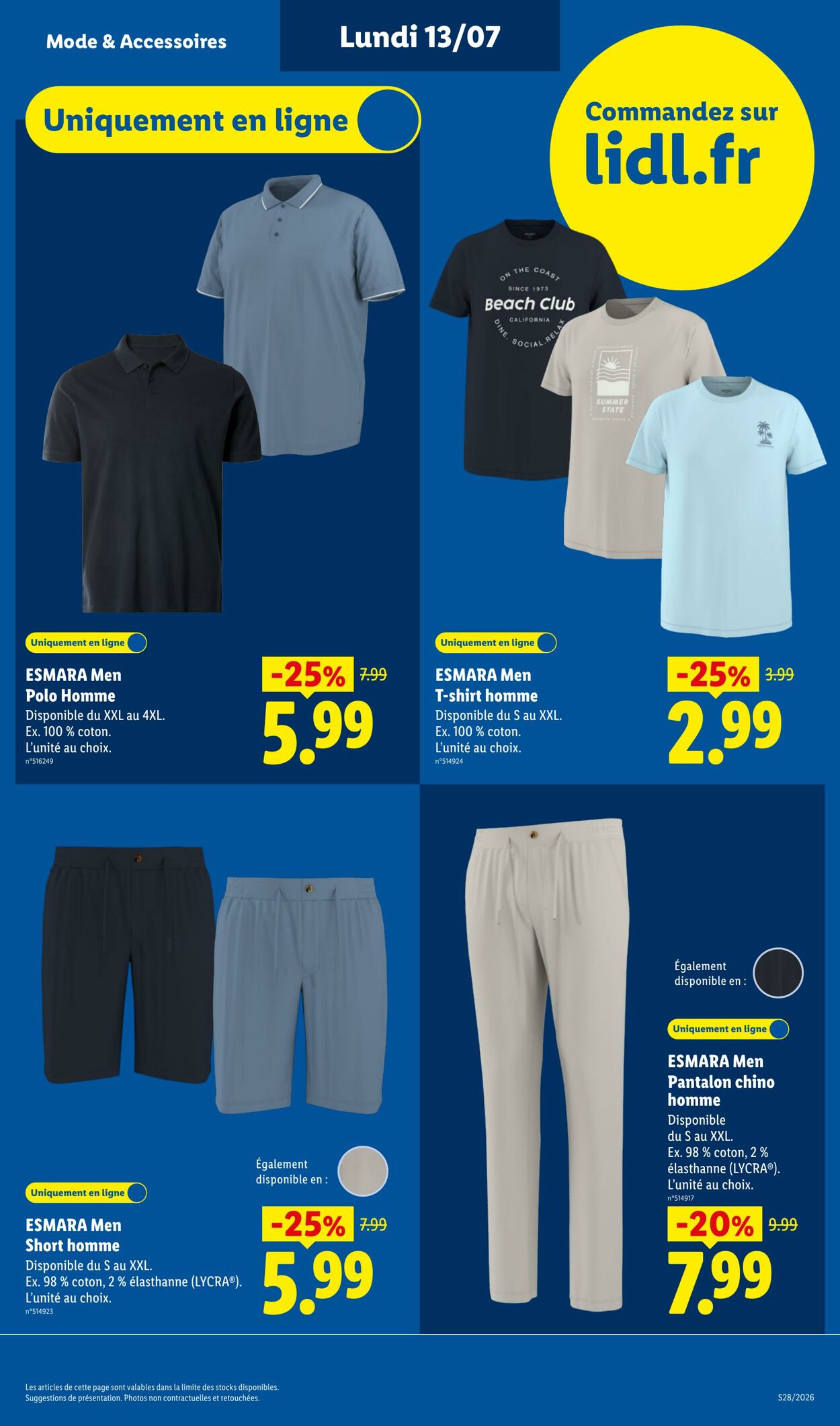 Catalogue Lidl 05.07.2026 - 15.07.2026