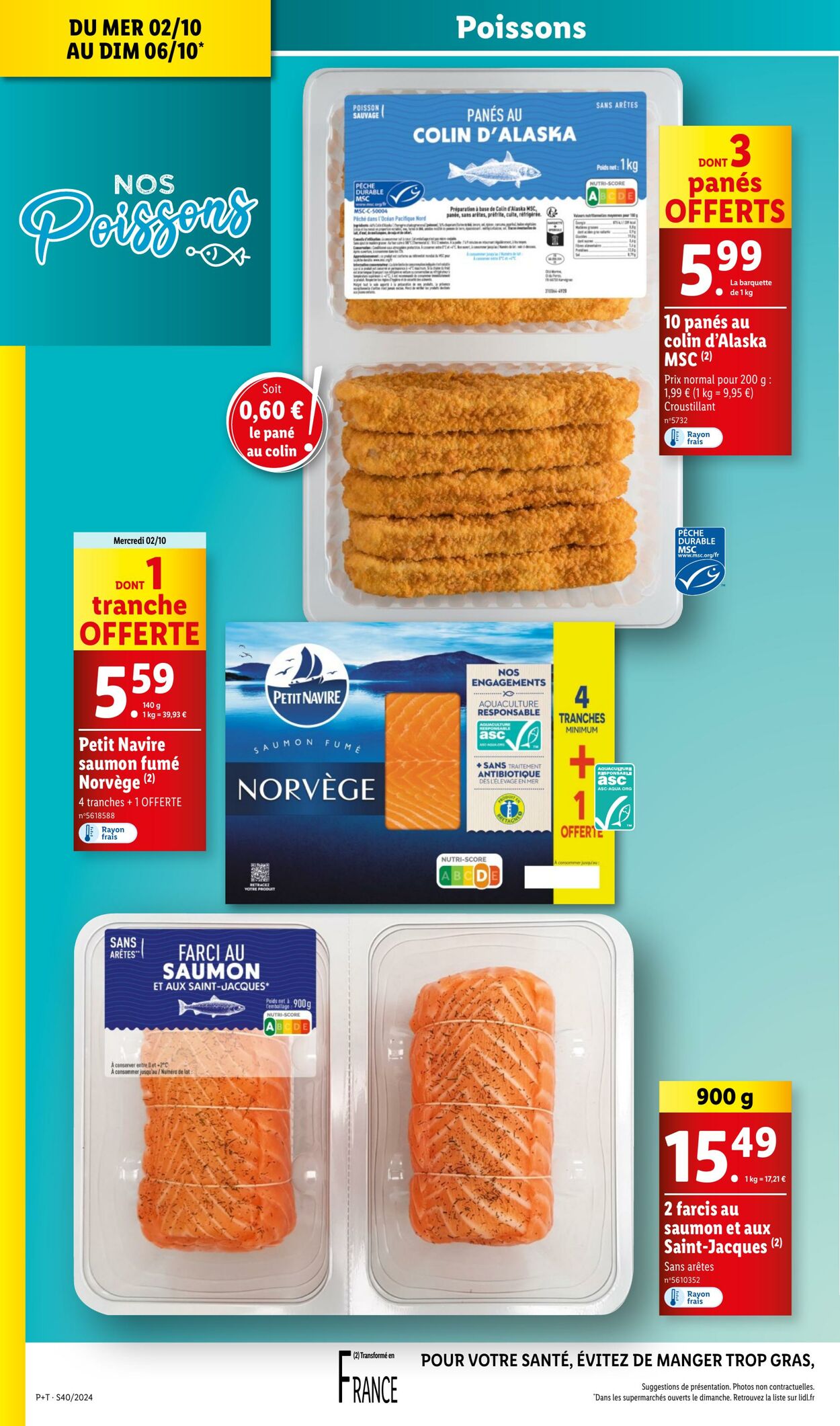 Catalogue Lidl 02.10.2024 - 08.10.2024