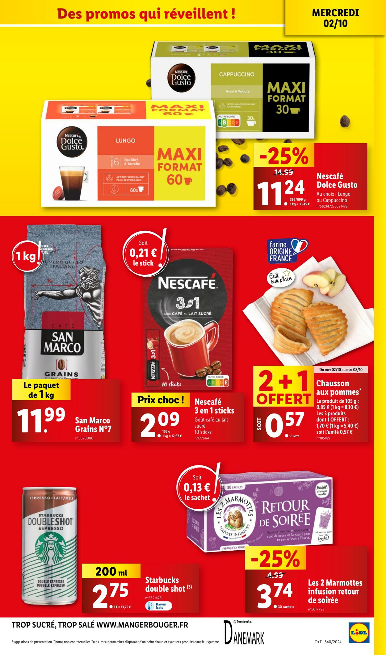 Catalogue Lidl 02.10.2024 - 08.10.2024