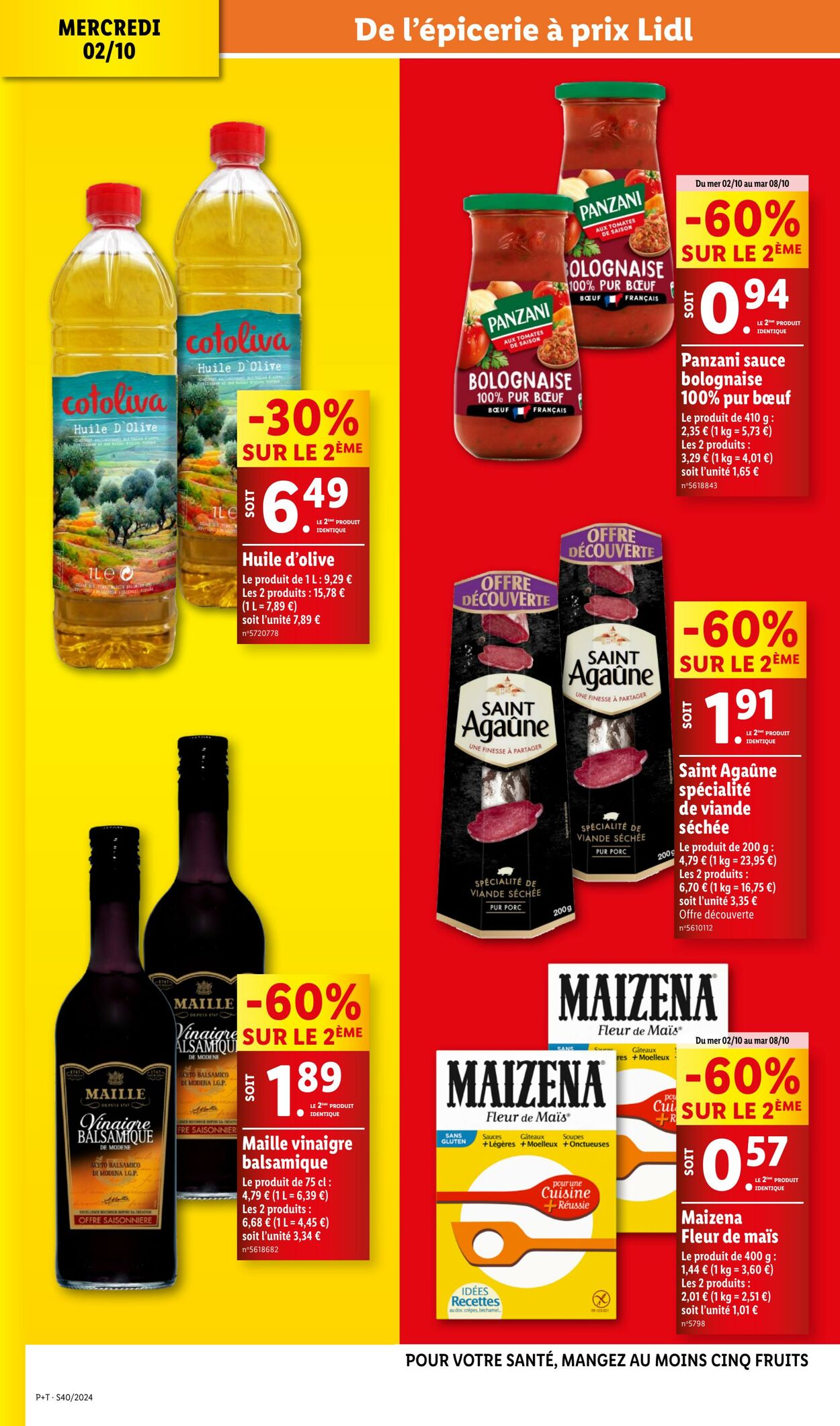 Catalogue Lidl 02.10.2024 - 08.10.2024