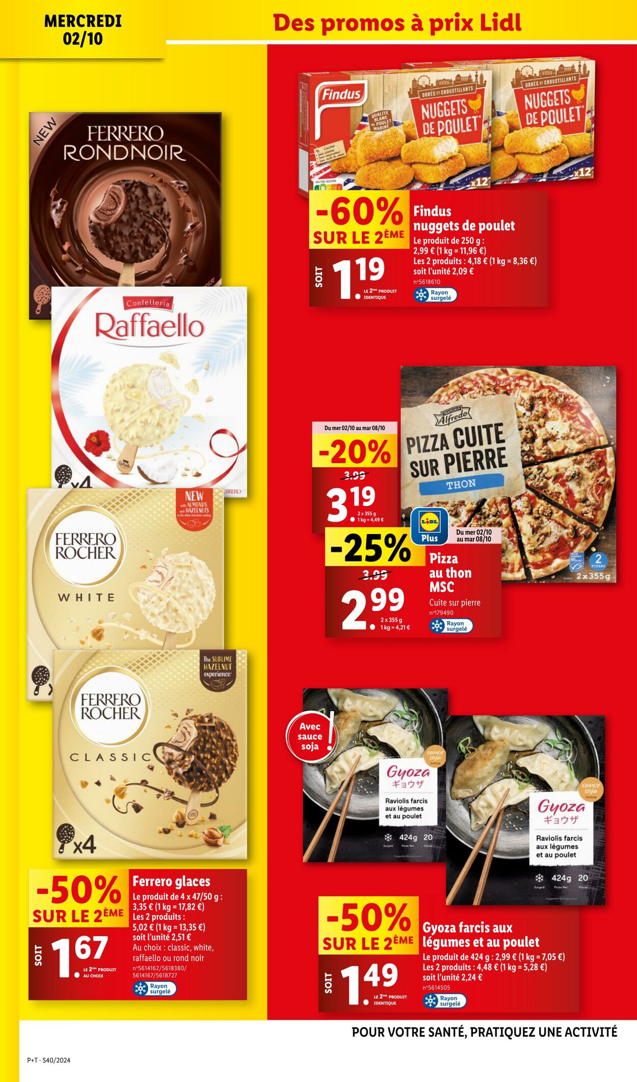 Catalogue Lidl 02.10.2024 - 08.10.2024