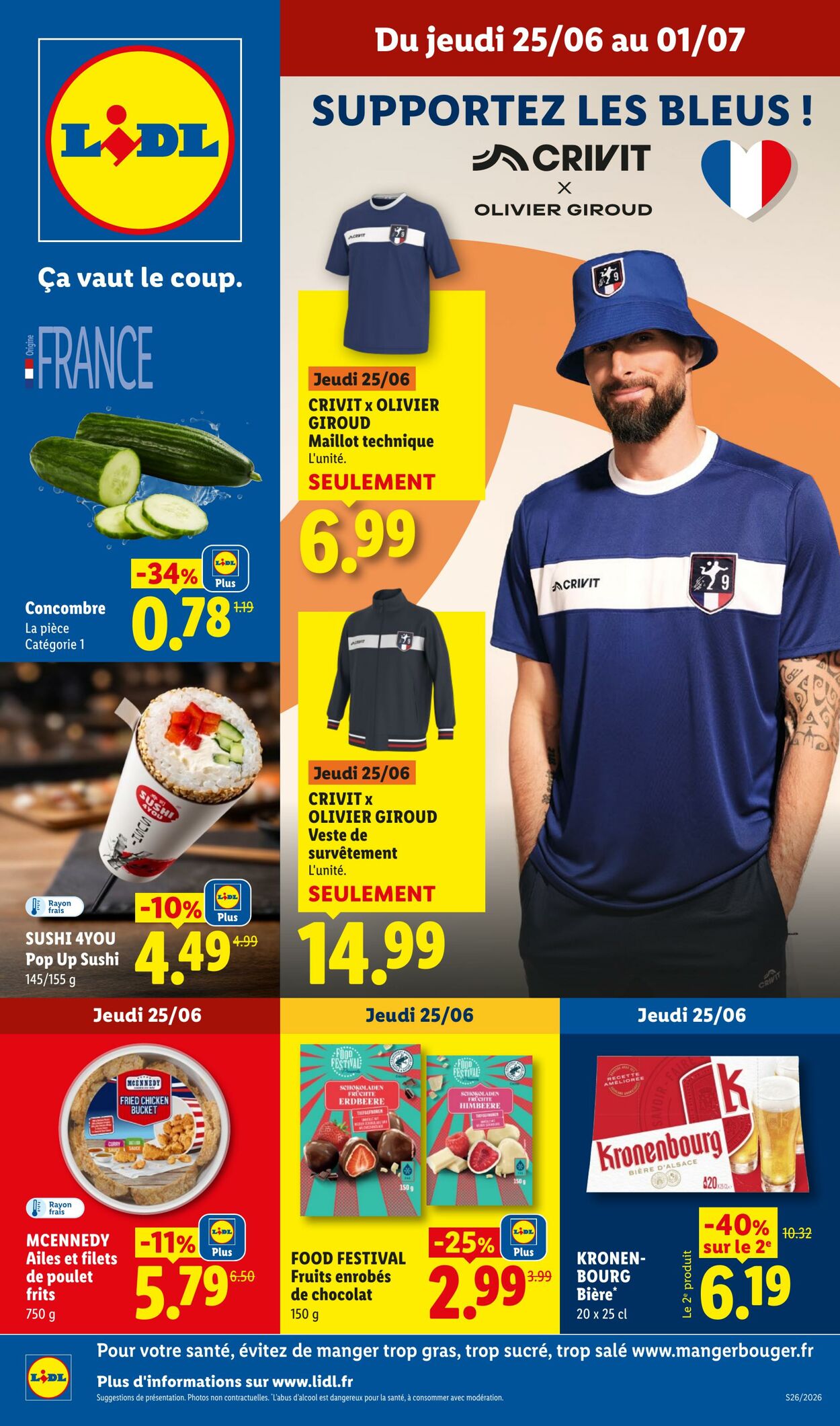Catalogue Lidl 21.06.2026 - 01.07.2026