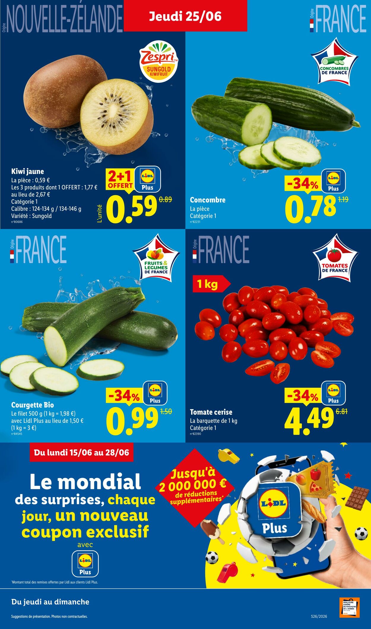 Catalogue Lidl 21.06.2026 - 01.07.2026