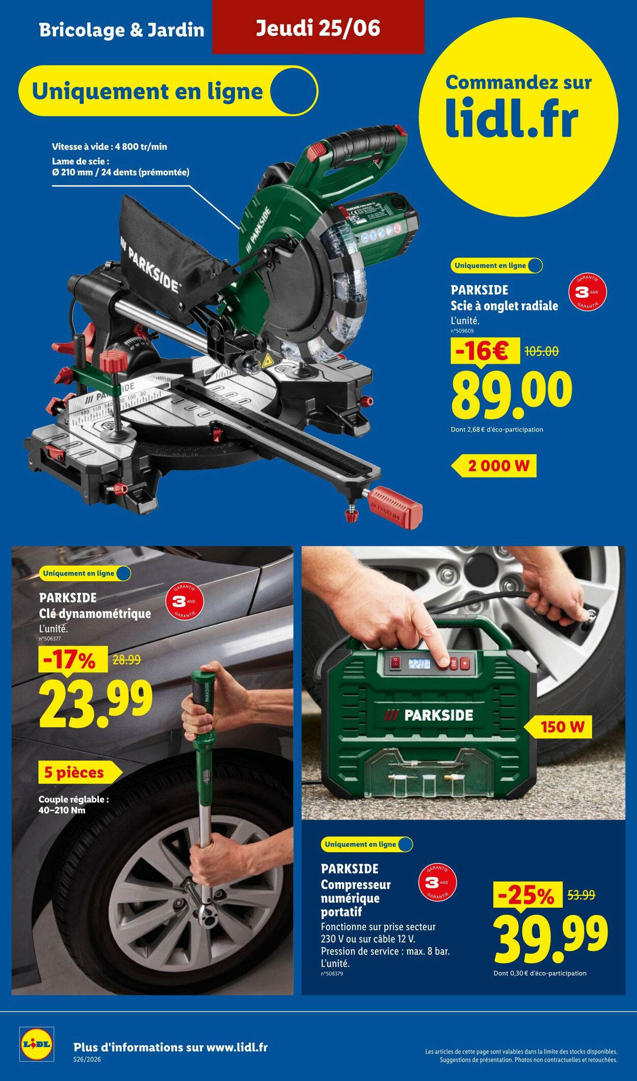 Catalogue Lidl 21.06.2026 - 01.07.2026
