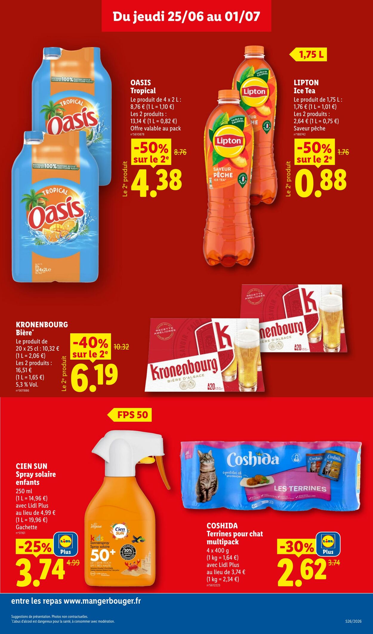 Catalogue Lidl 21.06.2026 - 01.07.2026
