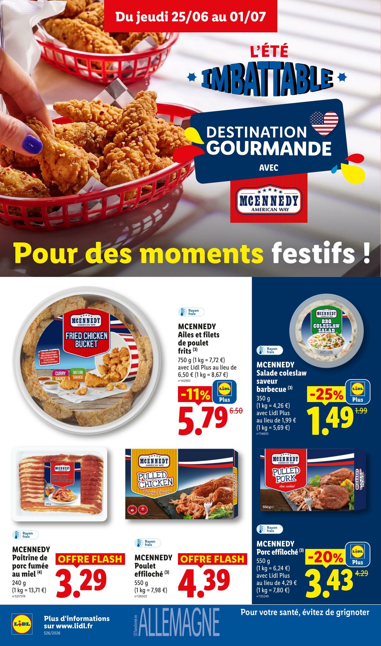 Catalogue Lidl 21.06.2026 - 01.07.2026