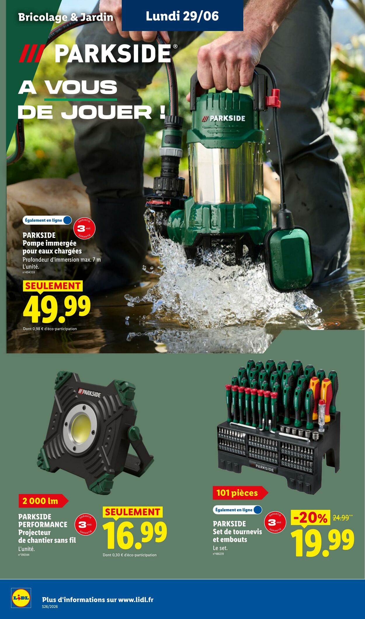 Catalogue Lidl 21.06.2026 - 01.07.2026