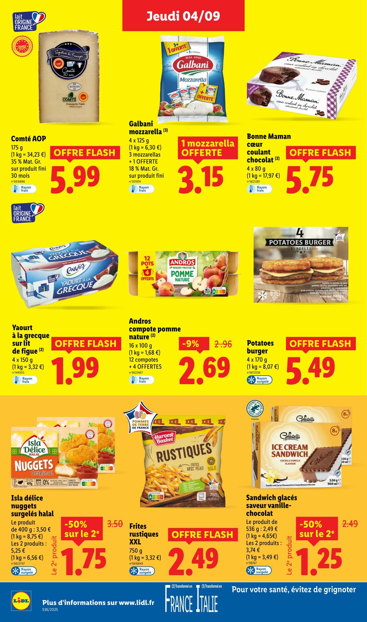 Catalogue Lidl 04.09.2025 - 10.09.2025