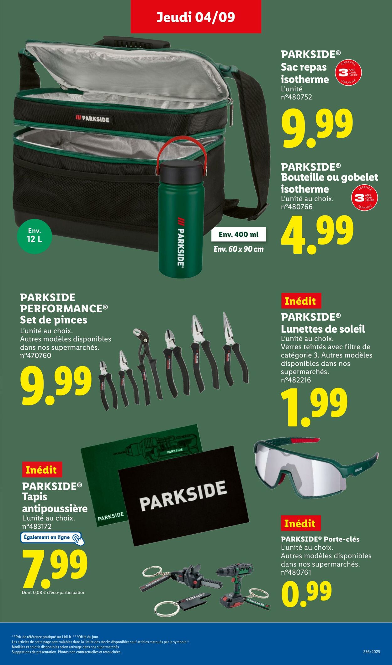 Catalogue Lidl 04.09.2025 - 10.09.2025