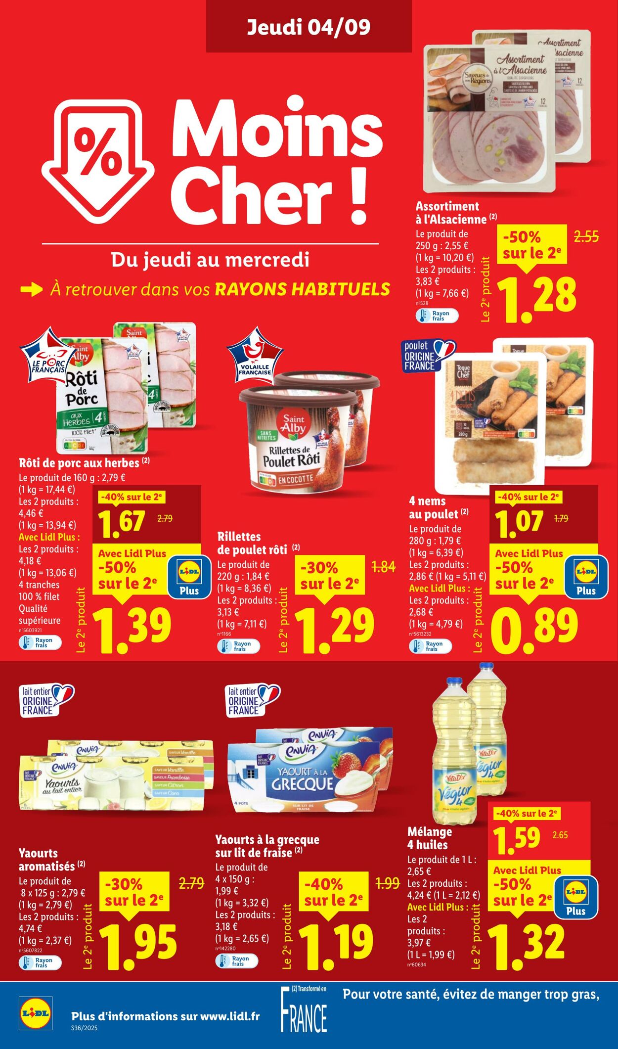 Catalogue Lidl 04.09.2025 - 10.09.2025