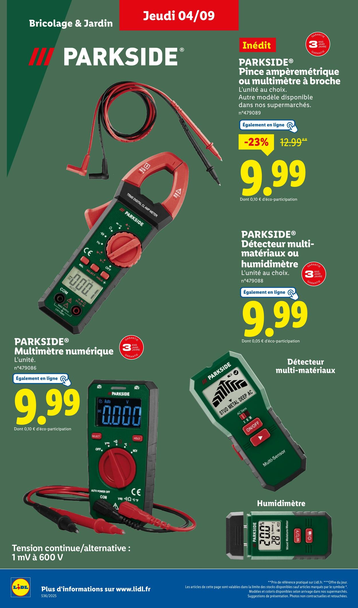 Catalogue Lidl 04.09.2025 - 10.09.2025