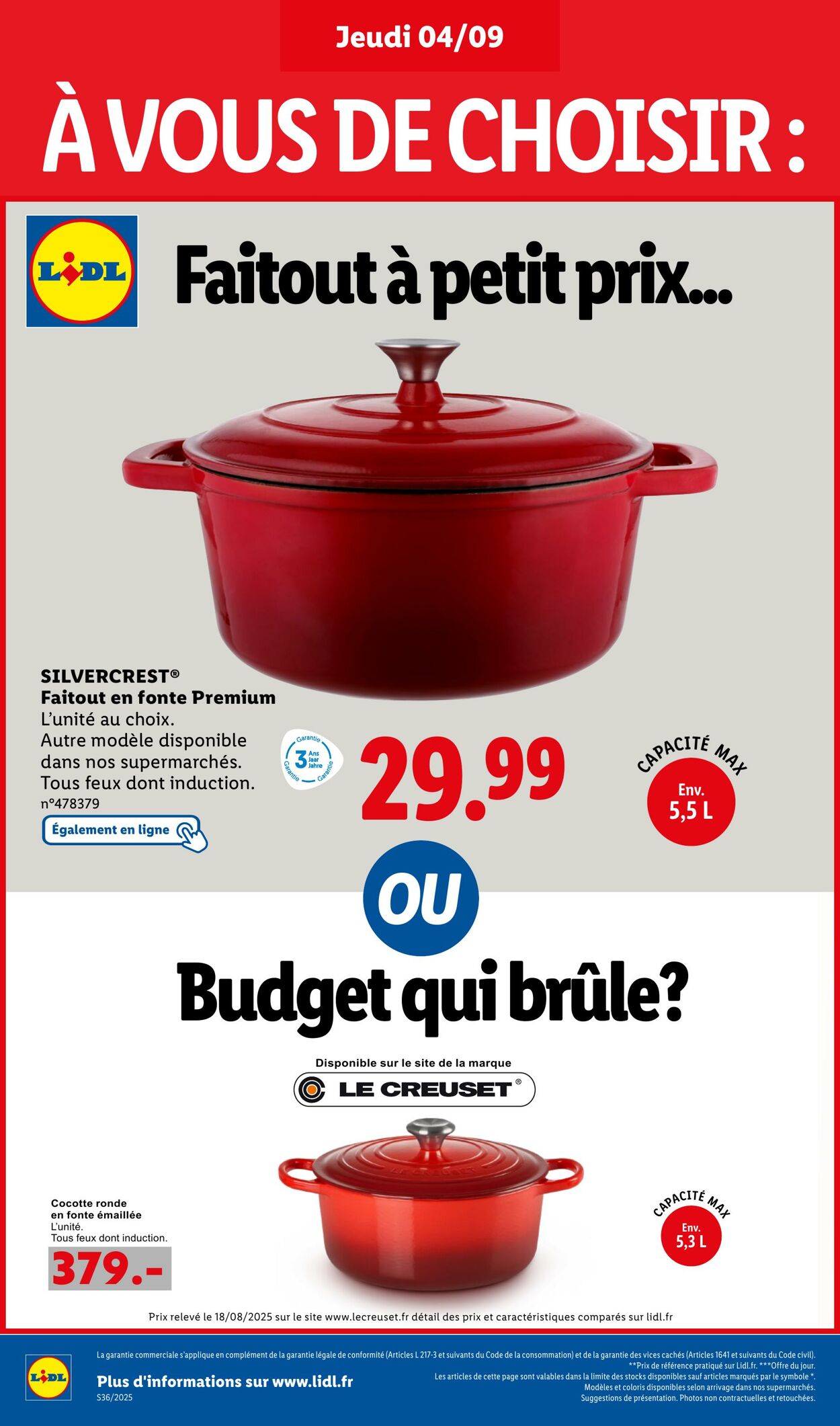 Catalogue Lidl 04.09.2025 - 10.09.2025