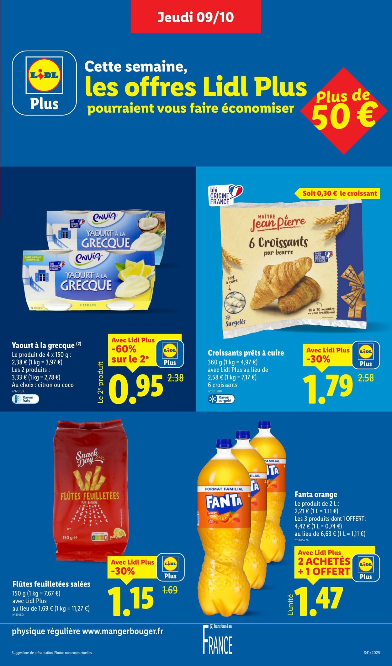 Catalogue Lidl 09.10.2025 - 15.10.2025