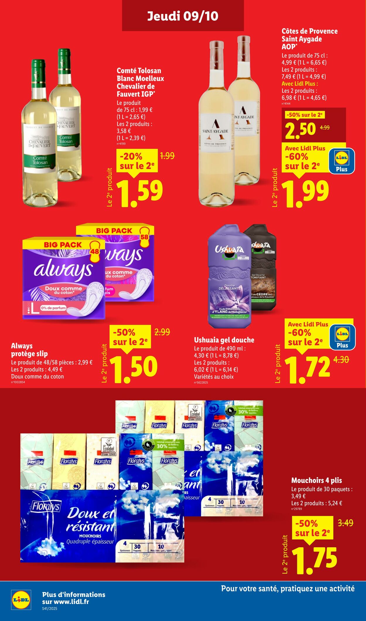 Catalogue Lidl 09.10.2025 - 15.10.2025