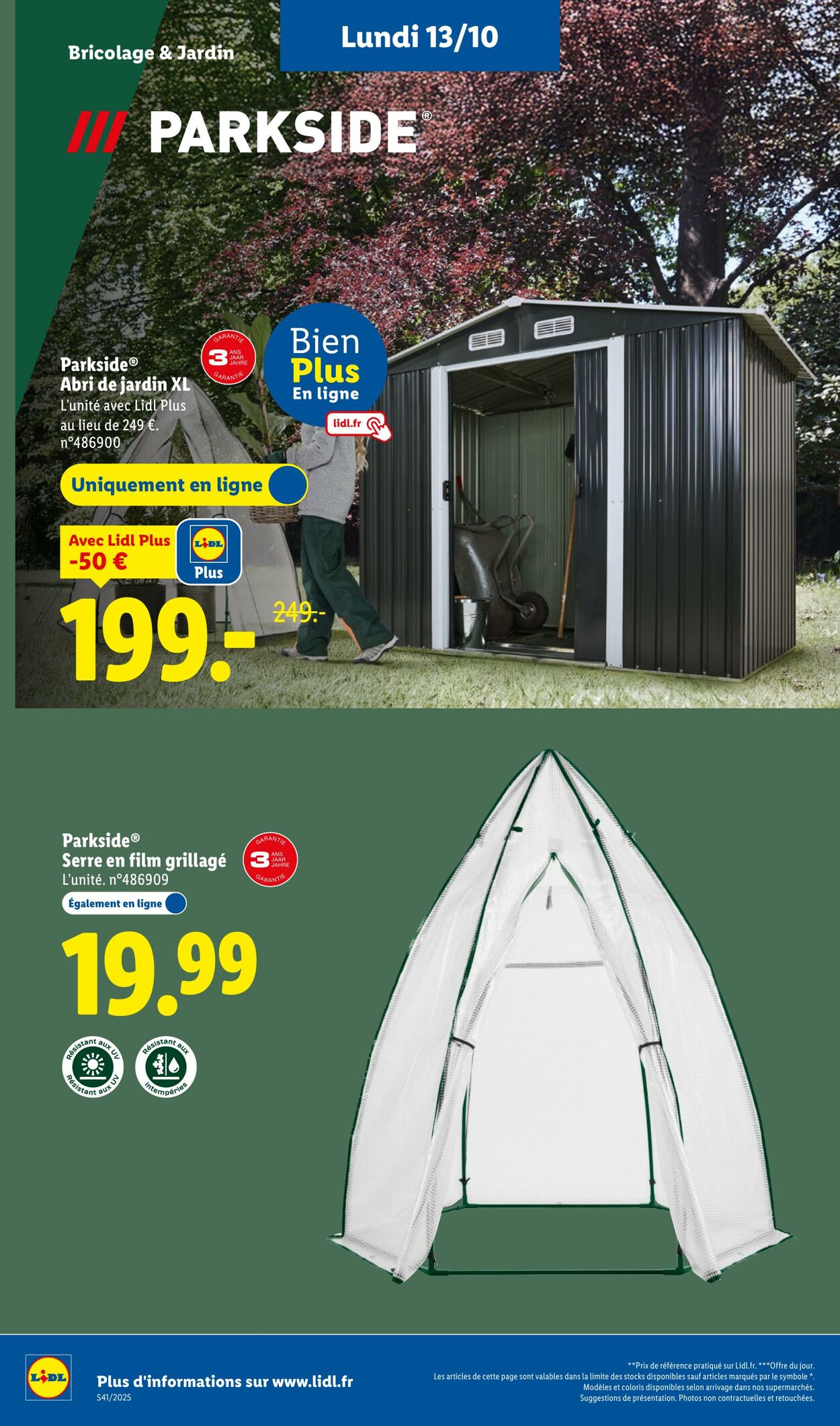 Catalogue Lidl 09.10.2025 - 15.10.2025