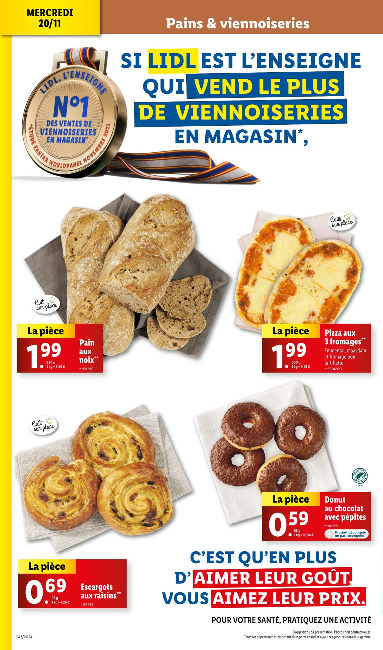 Catalogue Lidl 20.11.2024 - 26.11.2024