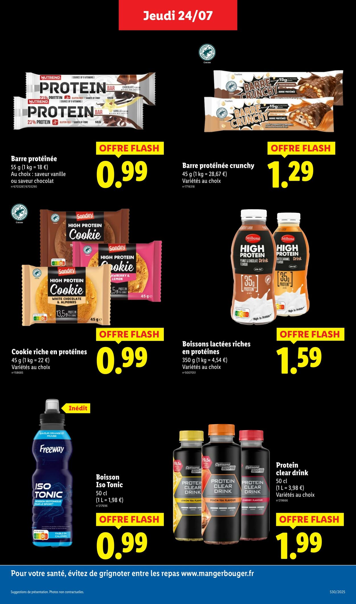 Catalogue Lidl 24.07.2025 - 30.07.2025