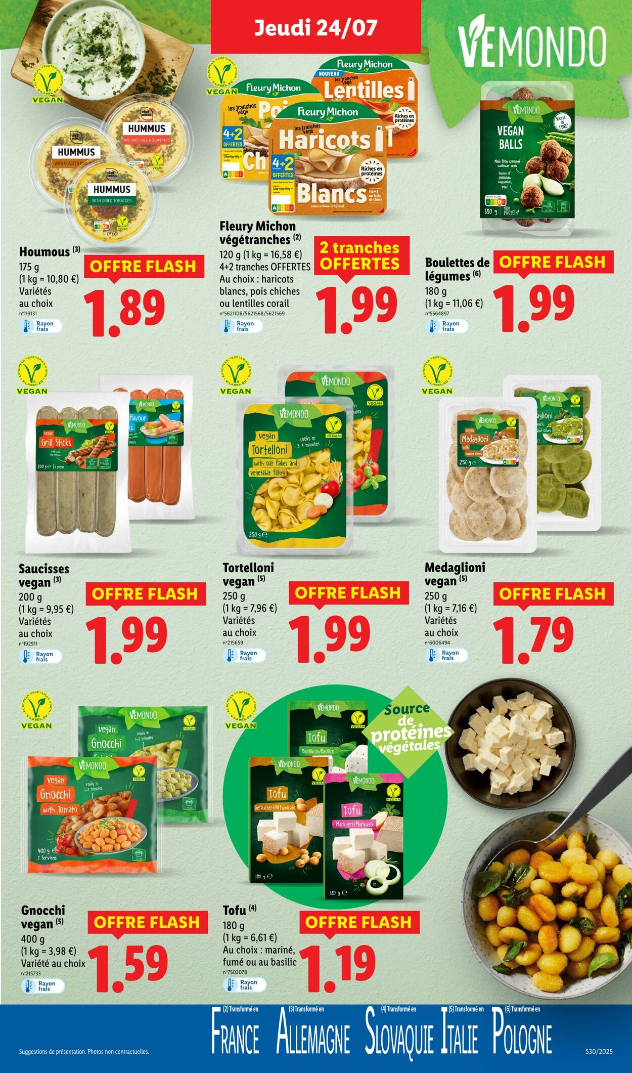 Catalogue Lidl 24.07.2025 - 30.07.2025