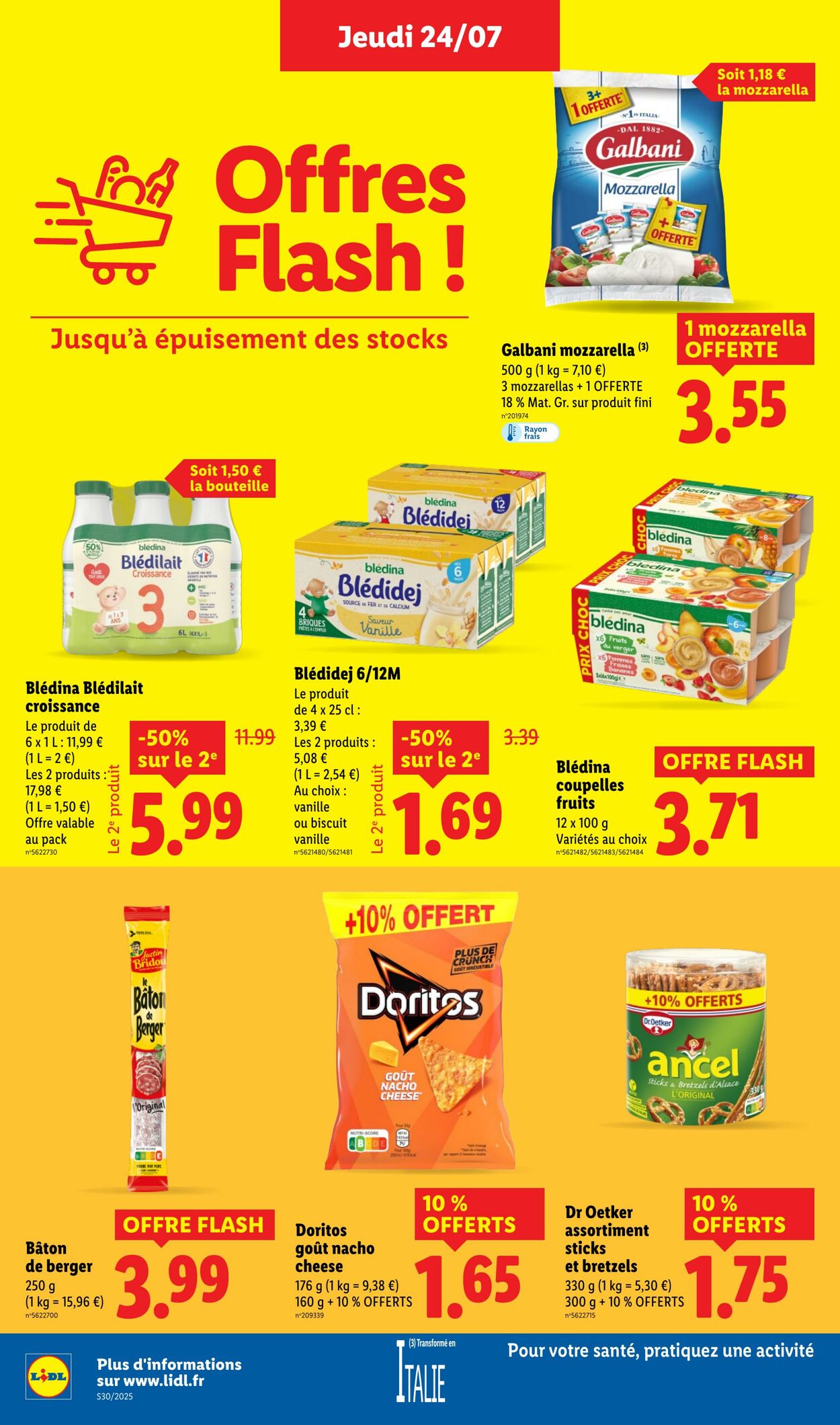 Catalogue Lidl 24.07.2025 - 30.07.2025
