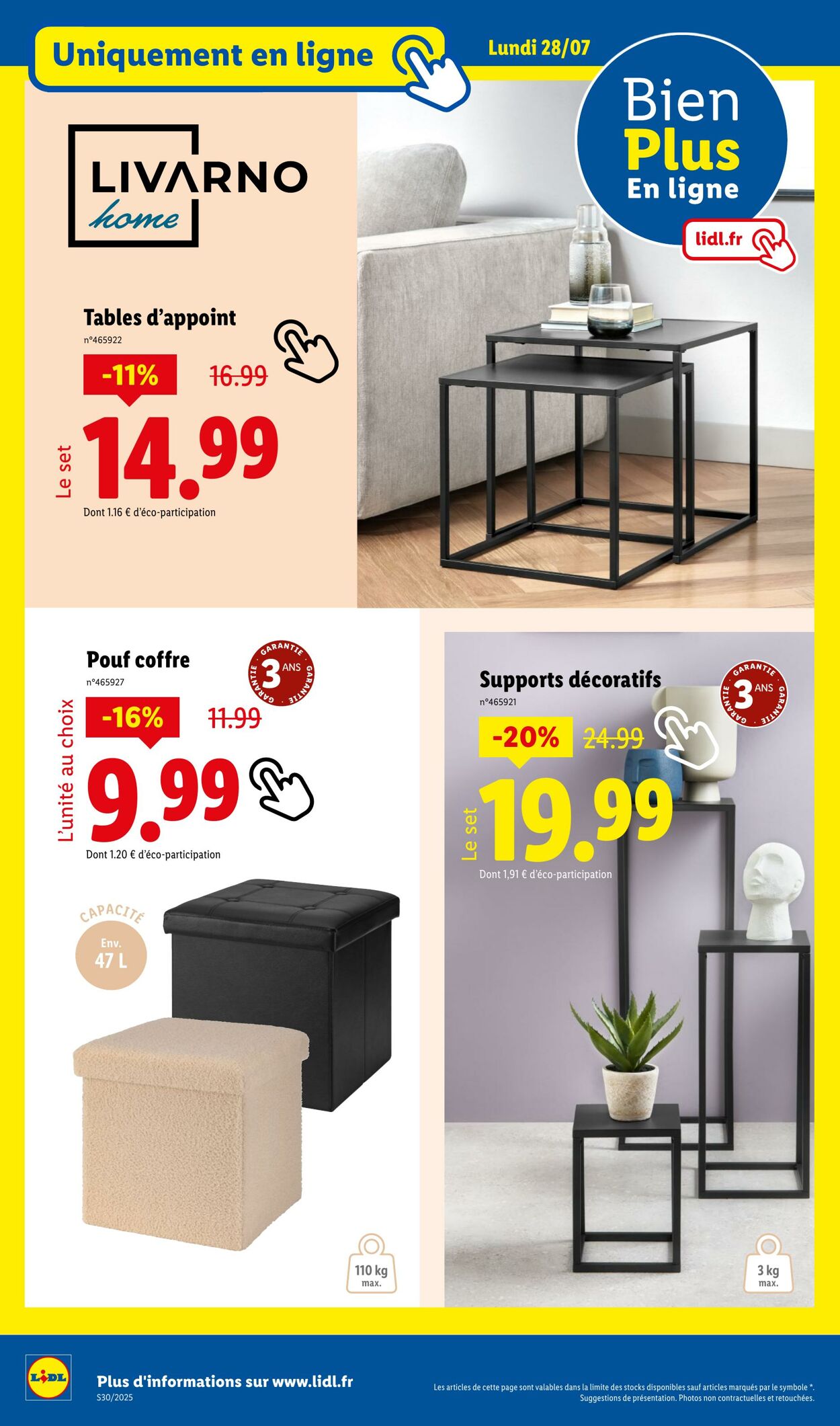 Catalogue Lidl 24.07.2025 - 30.07.2025