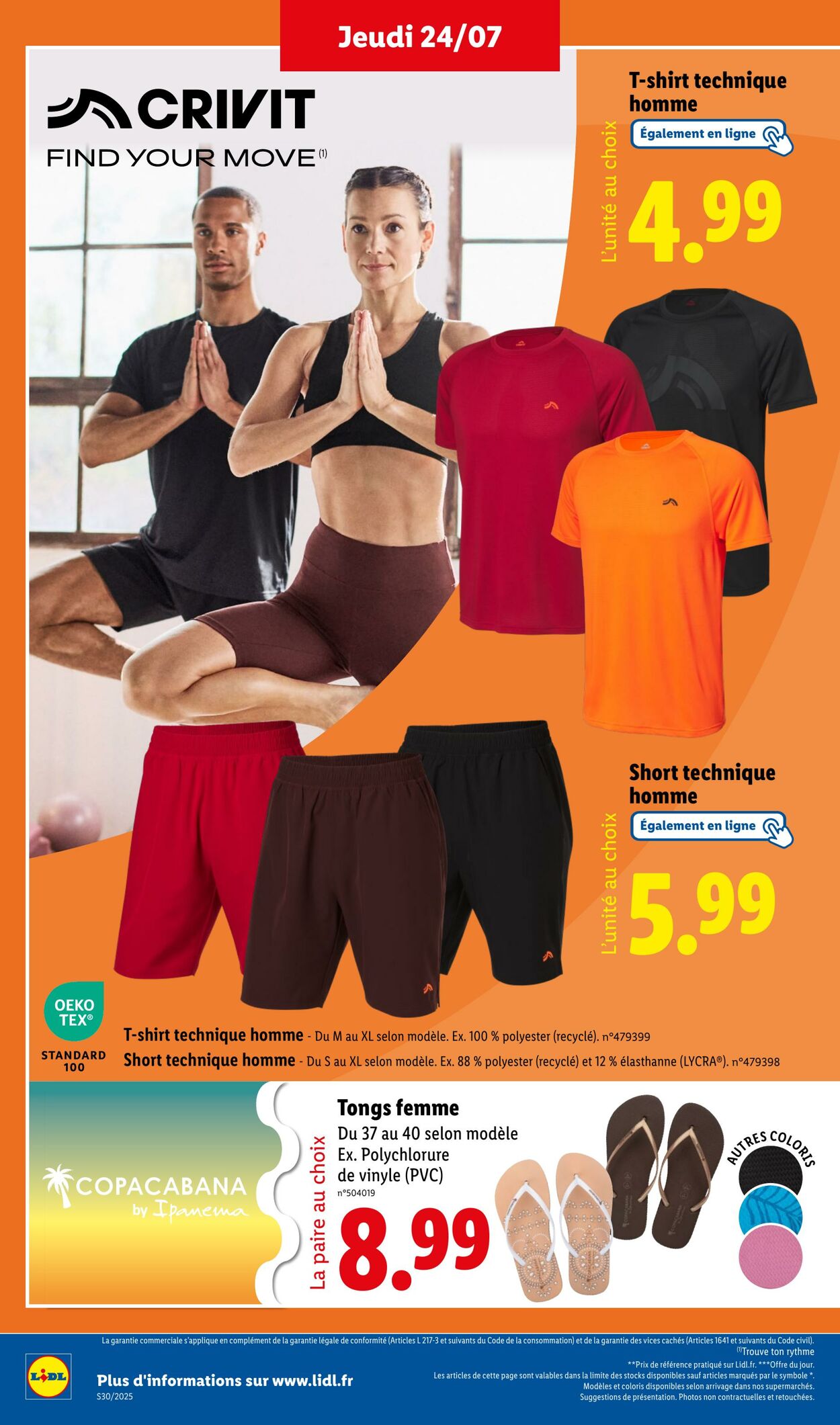 Catalogue Lidl 24.07.2025 - 30.07.2025
