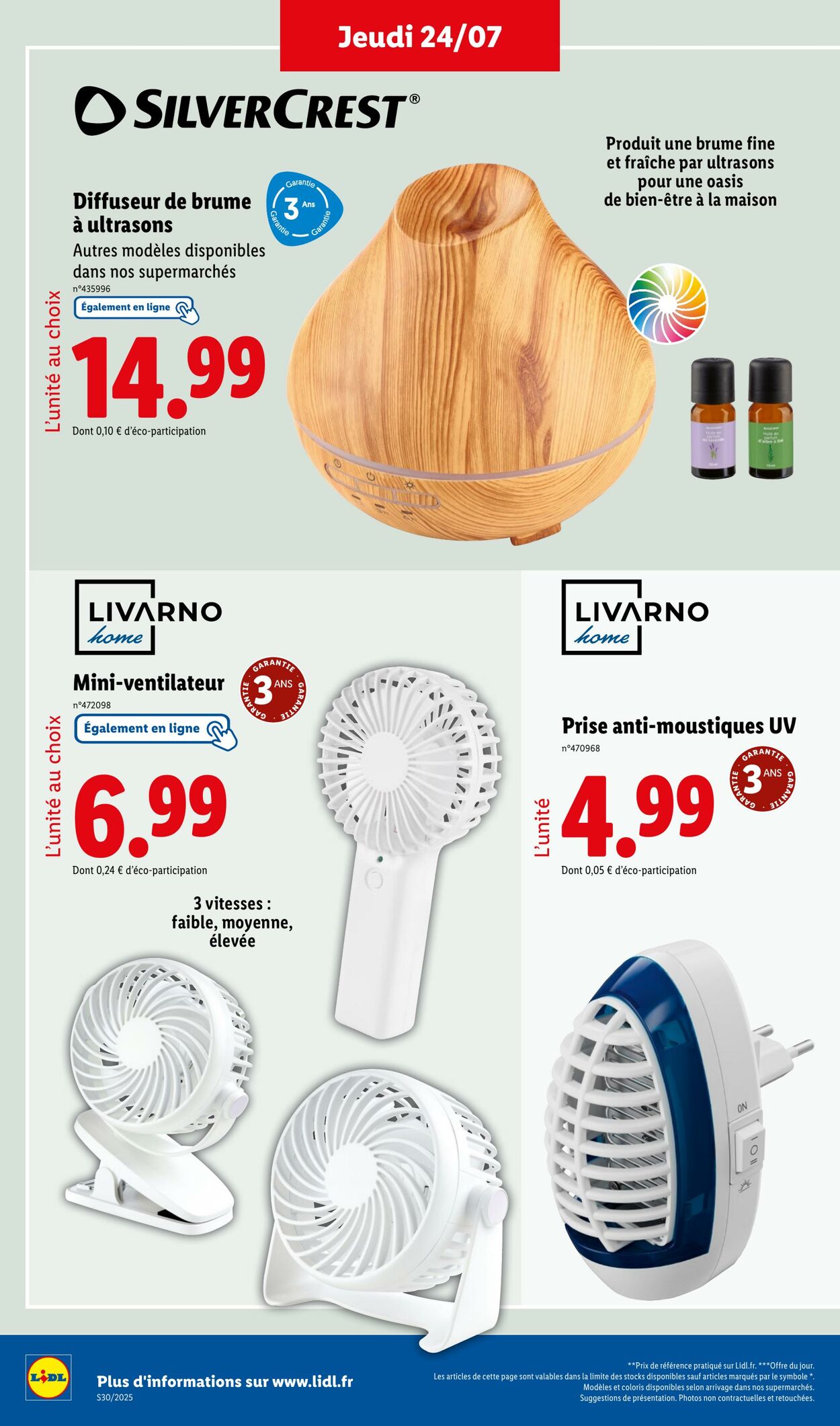 Catalogue Lidl 24.07.2025 - 30.07.2025