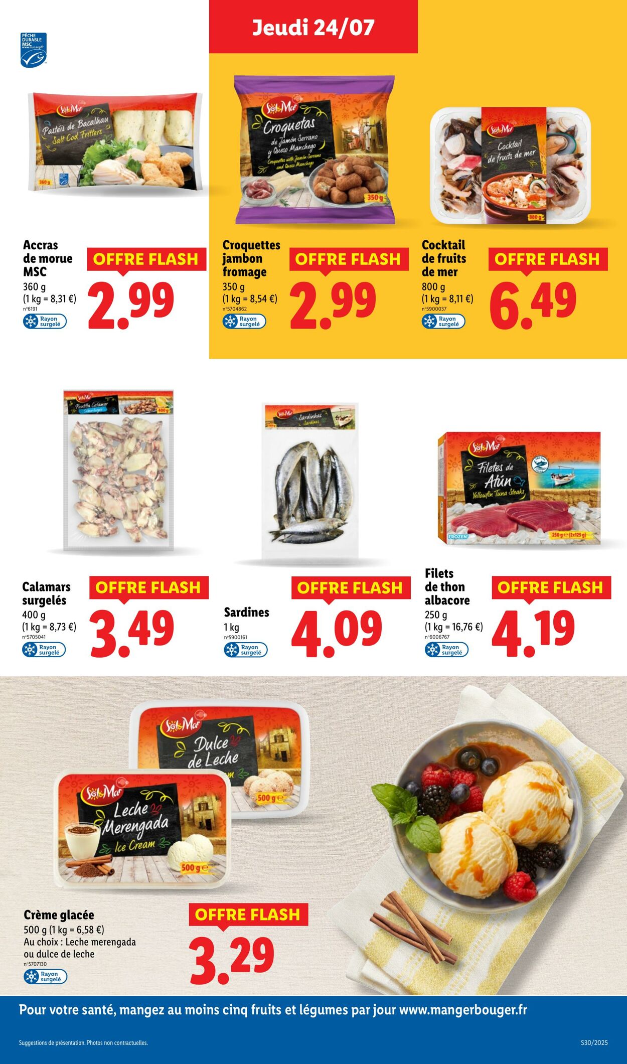 Catalogue Lidl 24.07.2025 - 30.07.2025