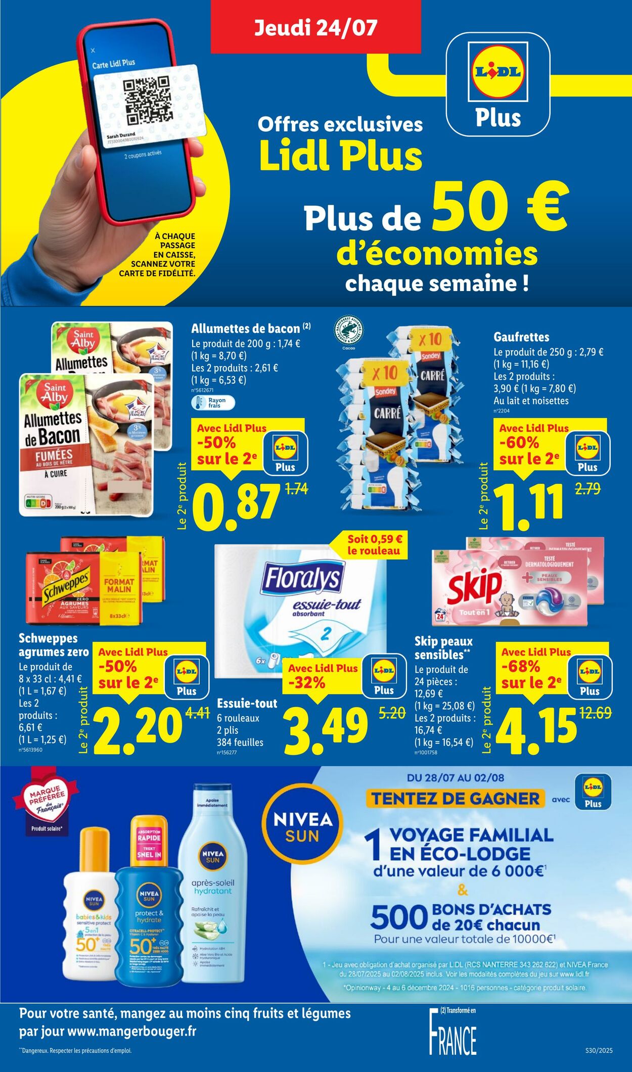 Catalogue Lidl 24.07.2025 - 30.07.2025