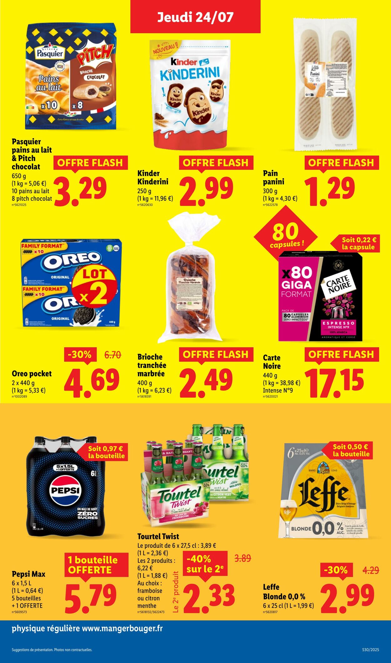 Catalogue Lidl 24.07.2025 - 30.07.2025