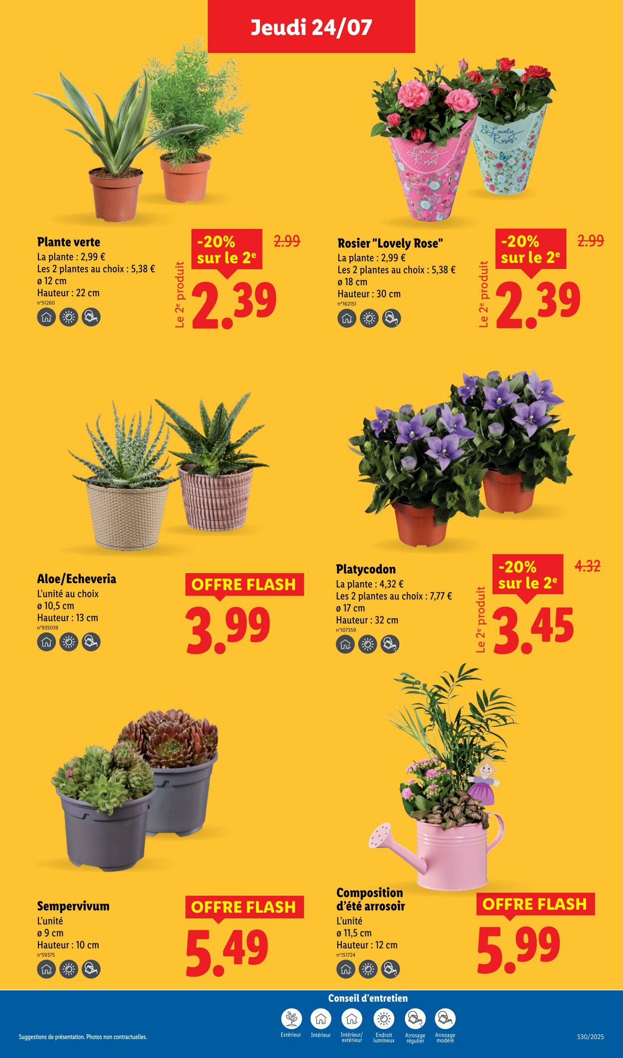 Catalogue Lidl 24.07.2025 - 30.07.2025