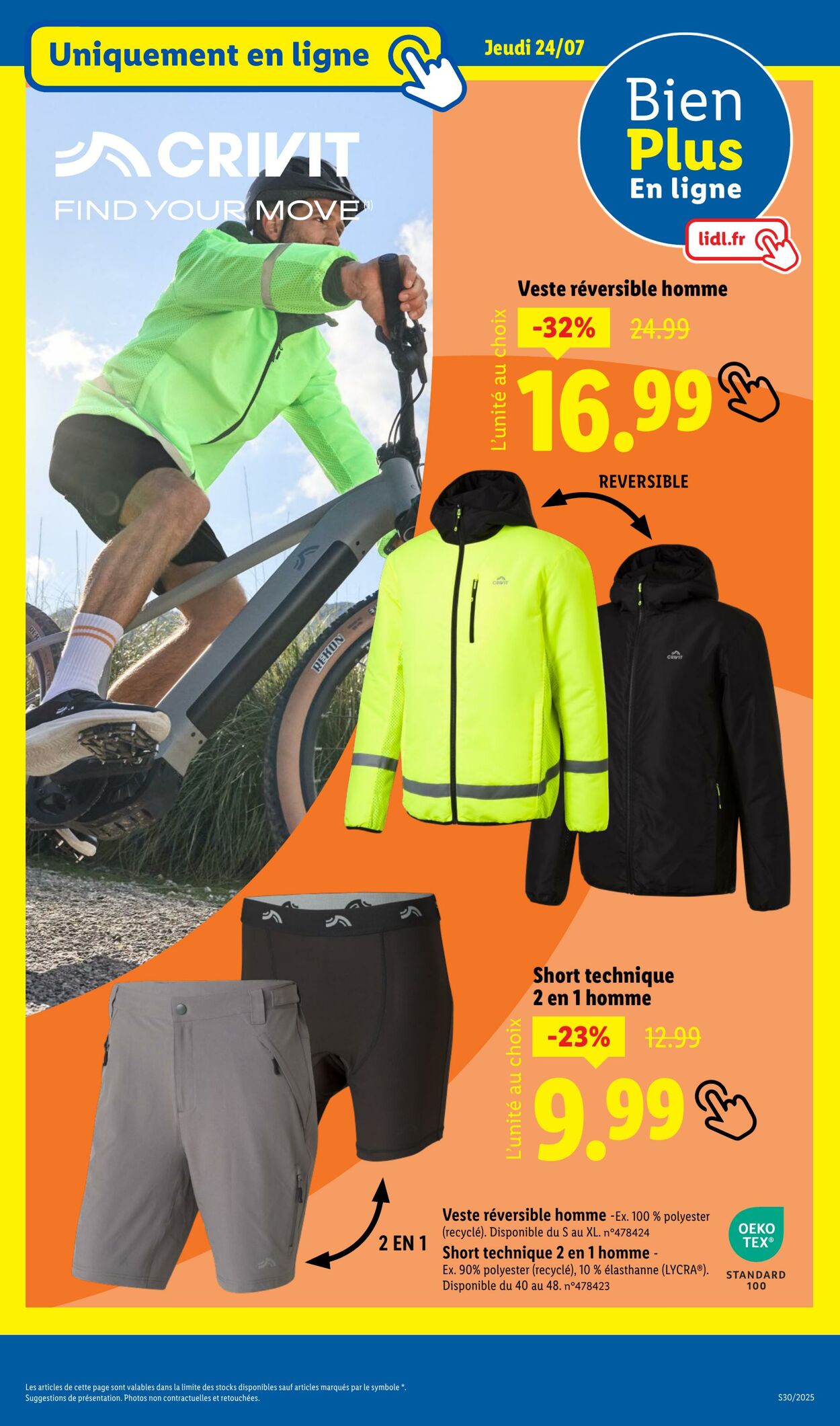 Catalogue Lidl 24.07.2025 - 30.07.2025