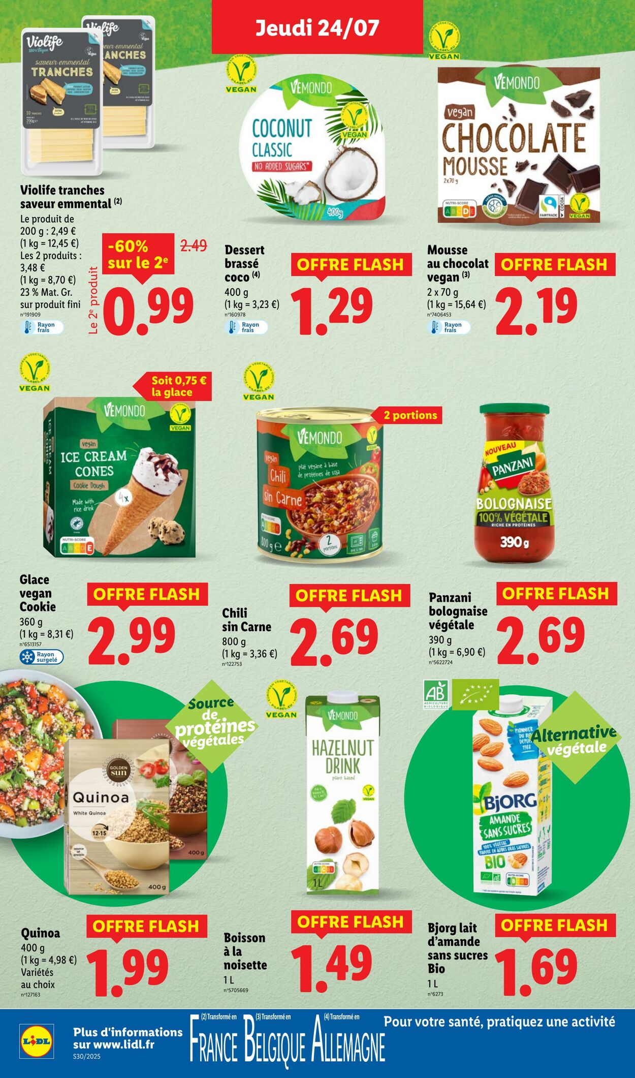 Catalogue Lidl 24.07.2025 - 30.07.2025
