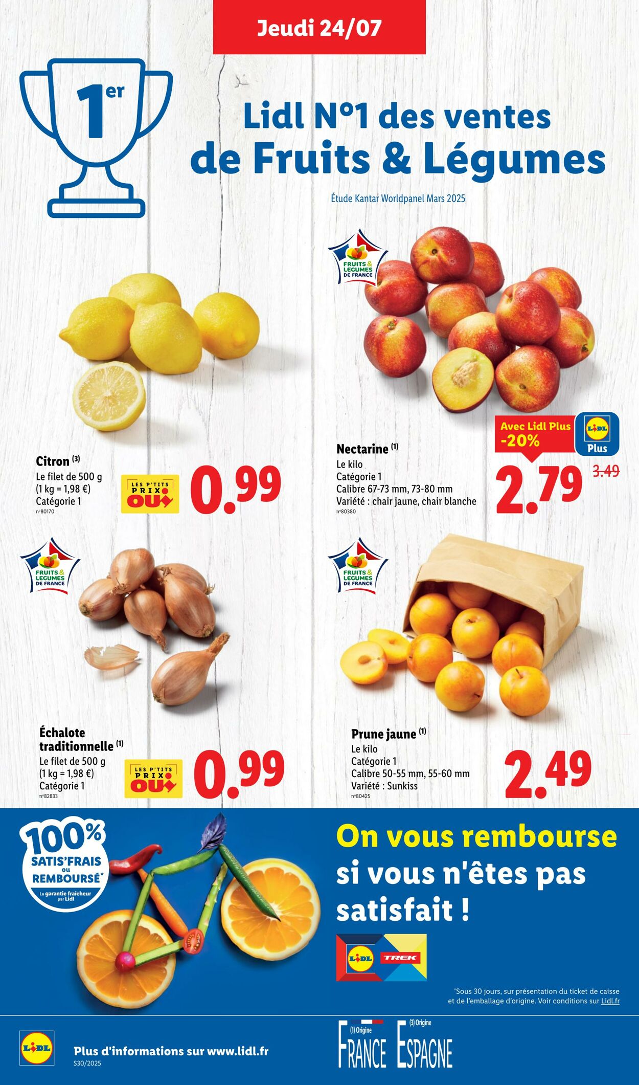 Catalogue Lidl 24.07.2025 - 30.07.2025