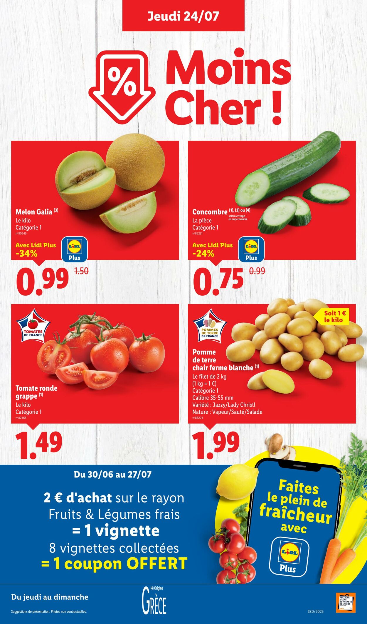 Catalogue Lidl 24.07.2025 - 30.07.2025