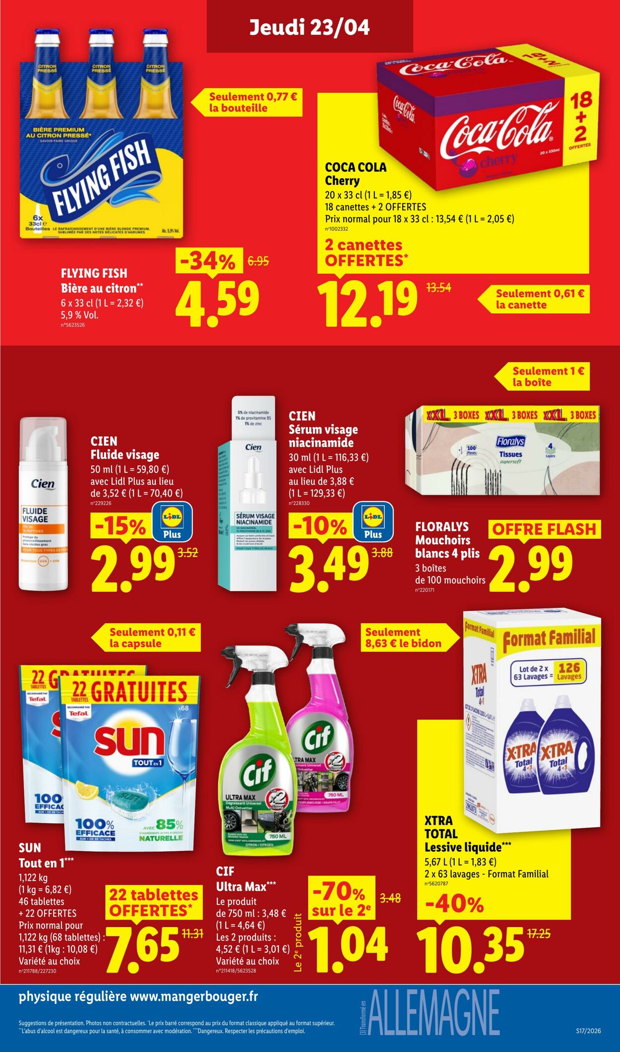 Catalogue Lidl 19.04.2026 - 29.04.2026
