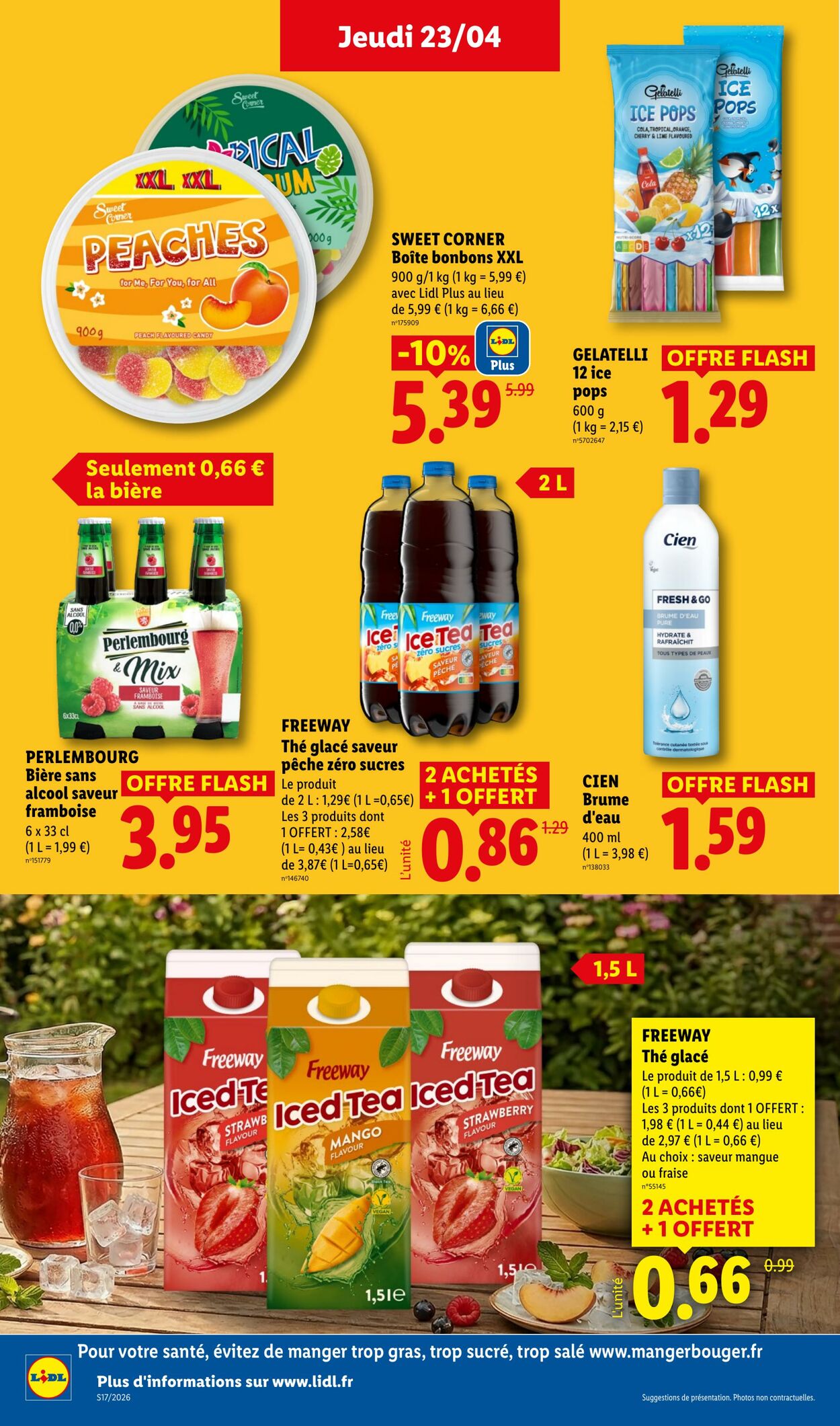 Catalogue Lidl 19.04.2026 - 29.04.2026