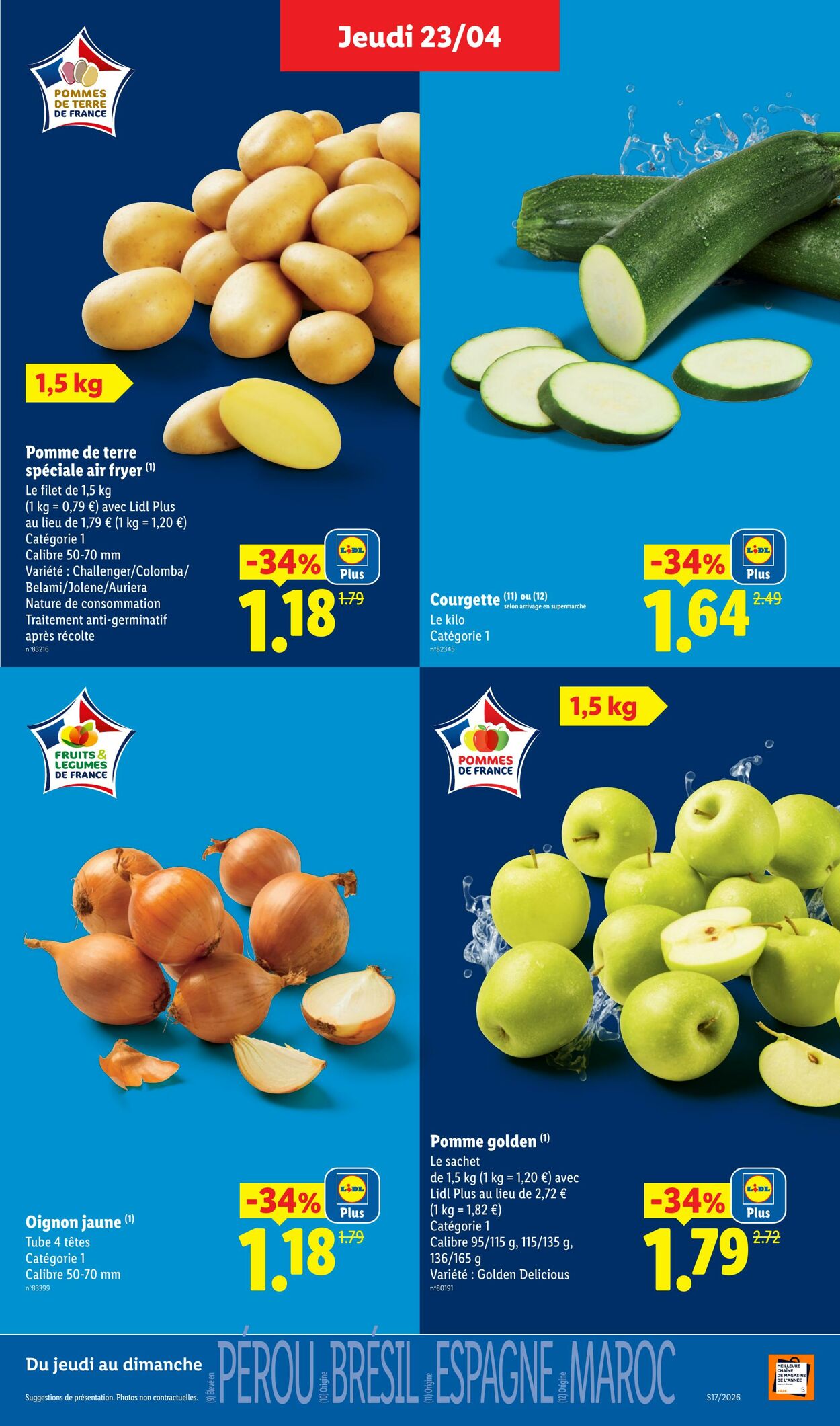 Catalogue Lidl 19.04.2026 - 29.04.2026