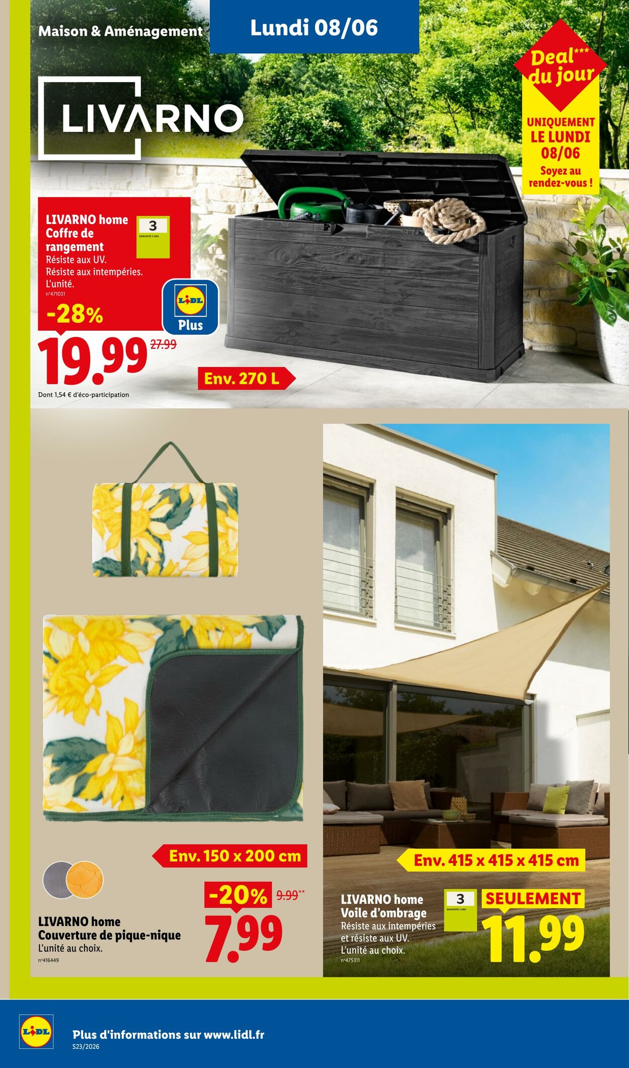 Catalogue Lidl 31.05.2026 - 10.06.2026
