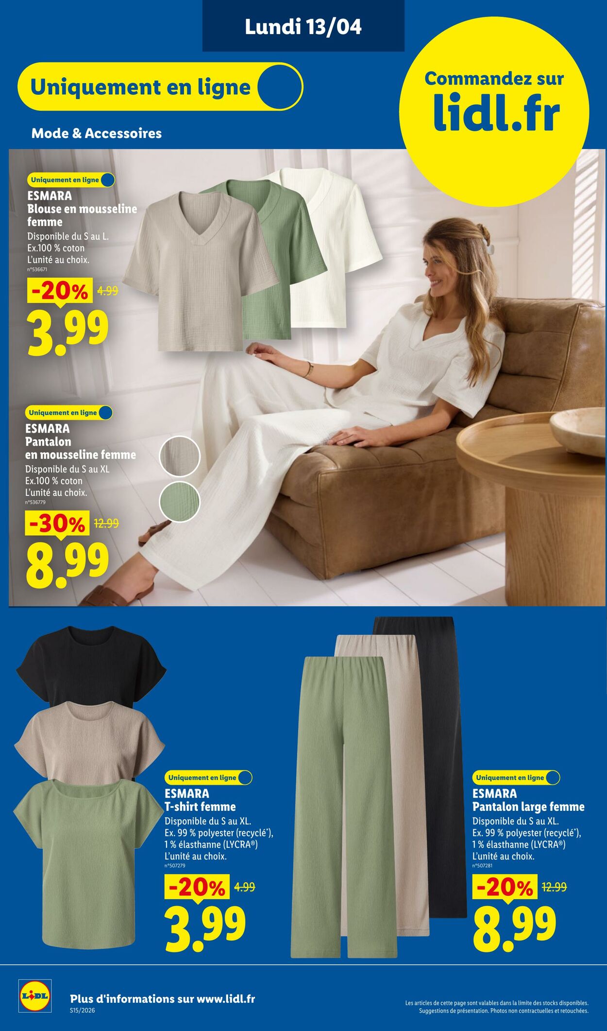 Catalogue Lidl 05.04.2026 - 15.04.2026