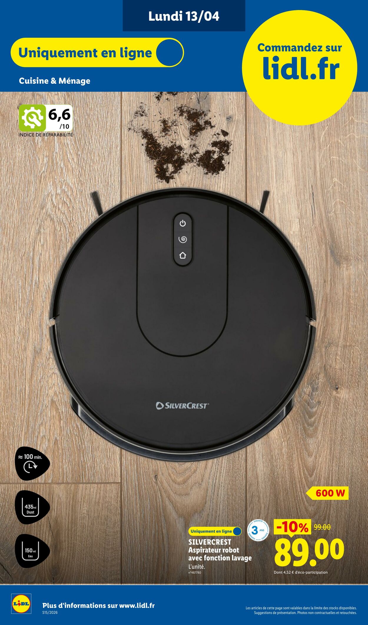 Catalogue Lidl 05.04.2026 - 15.04.2026