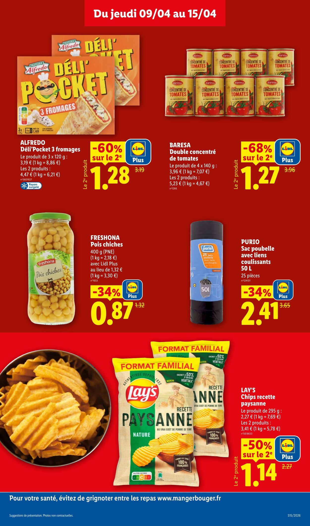Catalogue Lidl 05.04.2026 - 15.04.2026