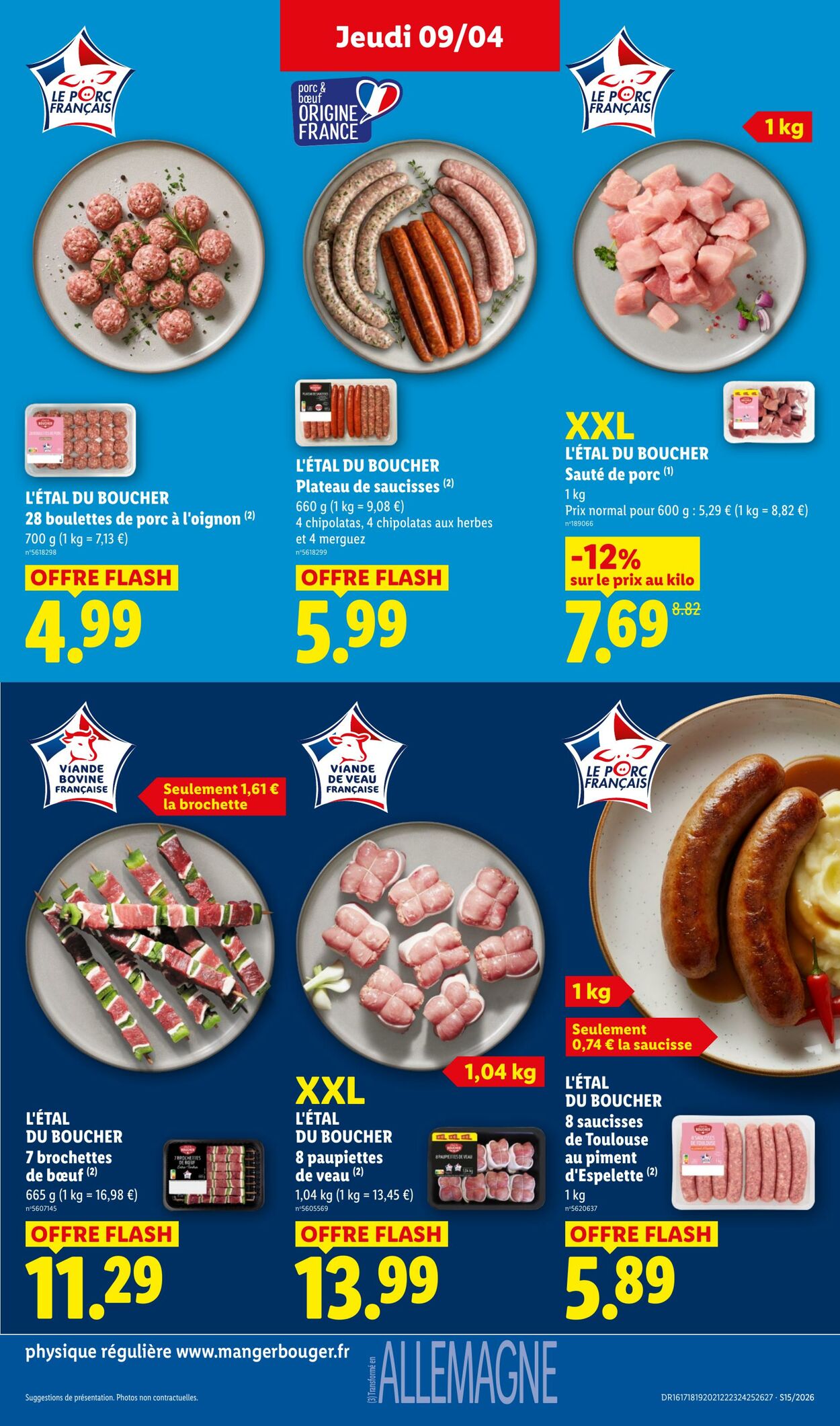 Catalogue Lidl 05.04.2026 - 15.04.2026