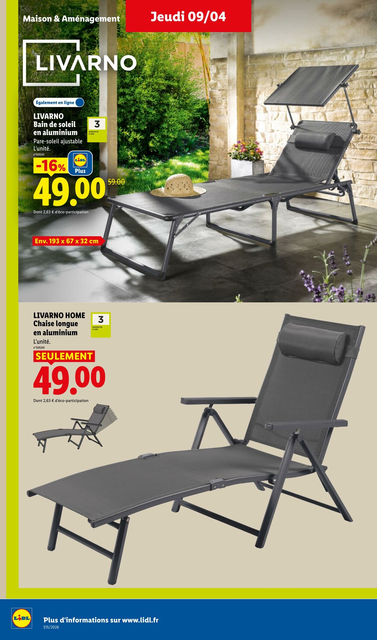 Catalogue Lidl 05.04.2026 - 15.04.2026