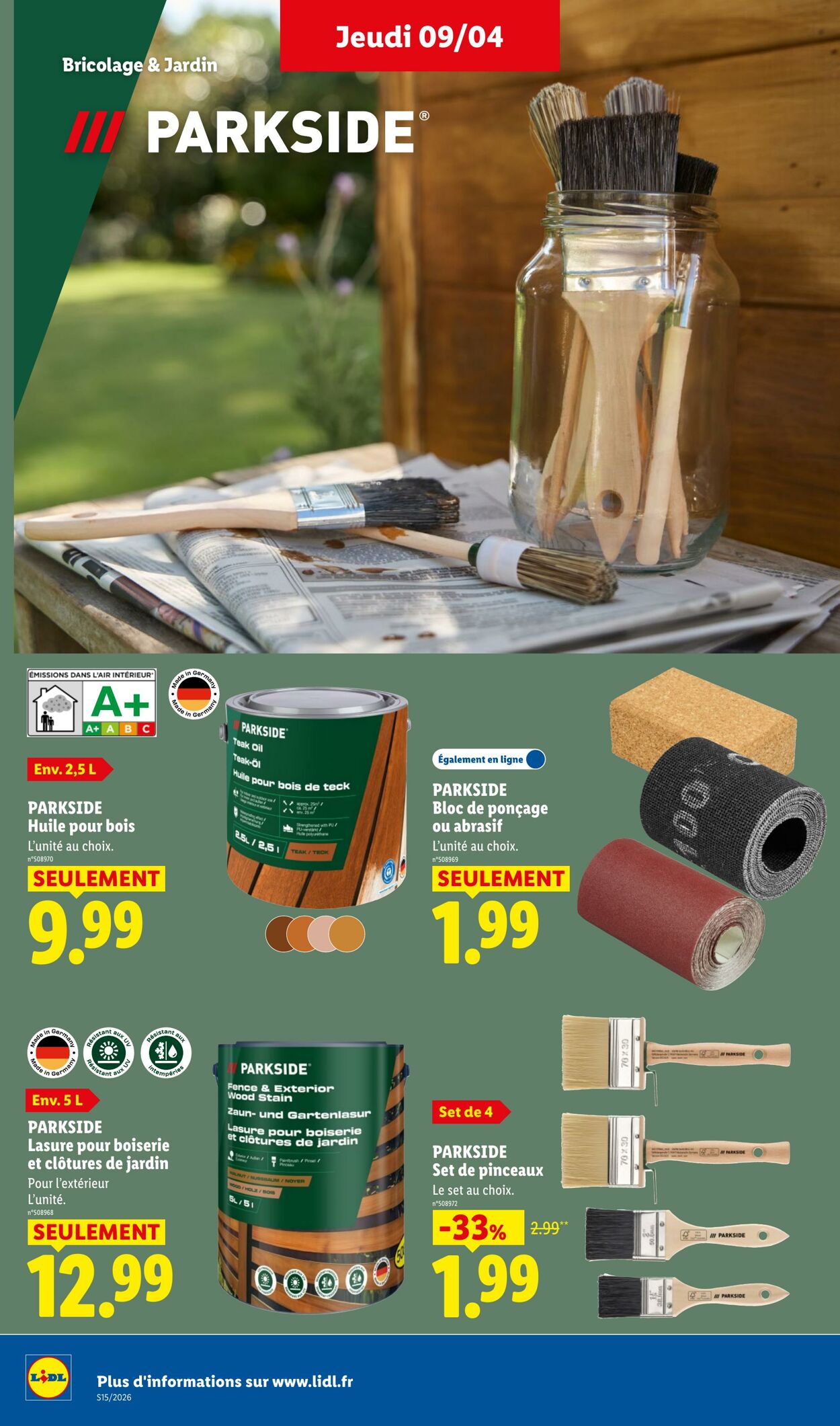 Catalogue Lidl 05.04.2026 - 15.04.2026