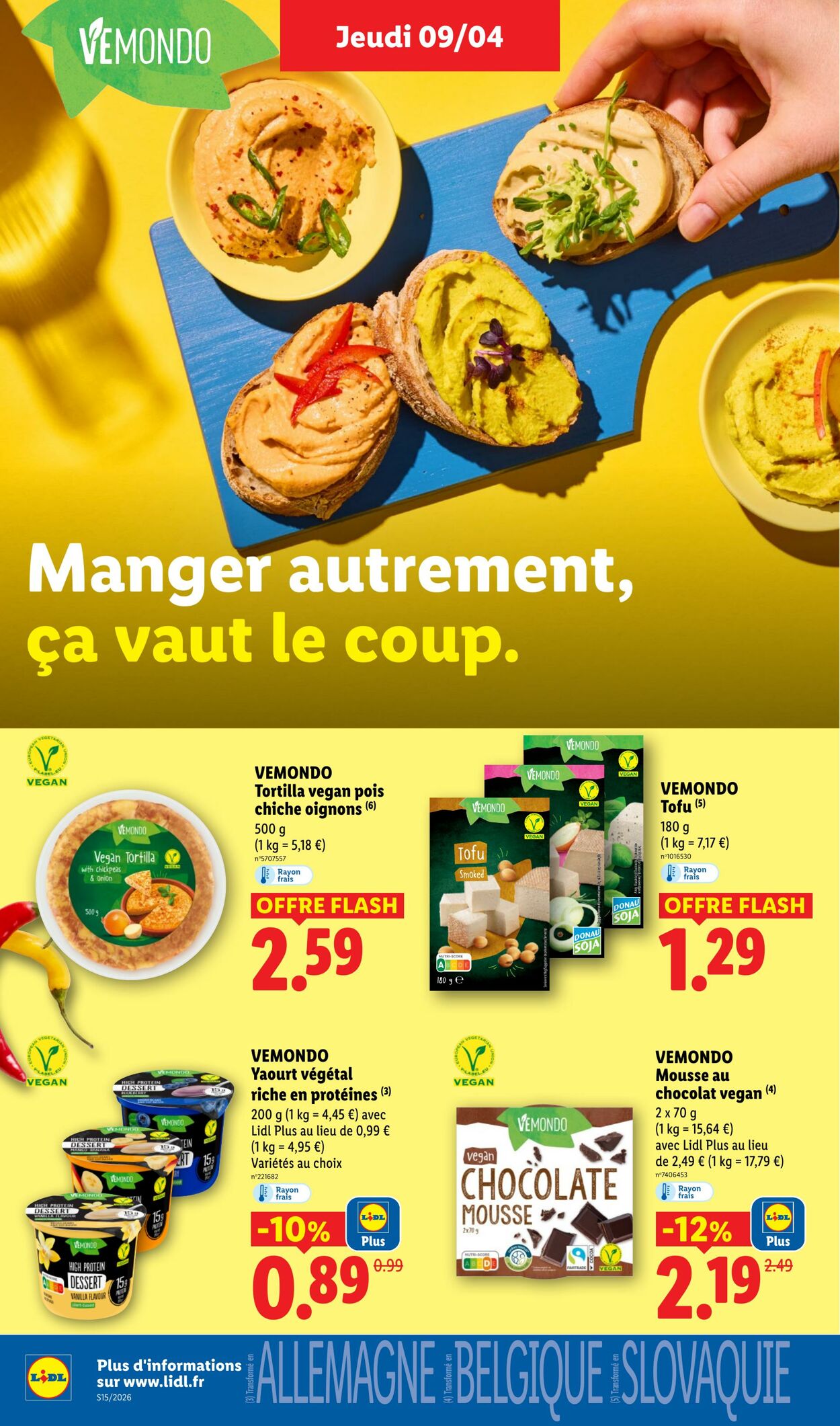 Catalogue Lidl 05.04.2026 - 15.04.2026