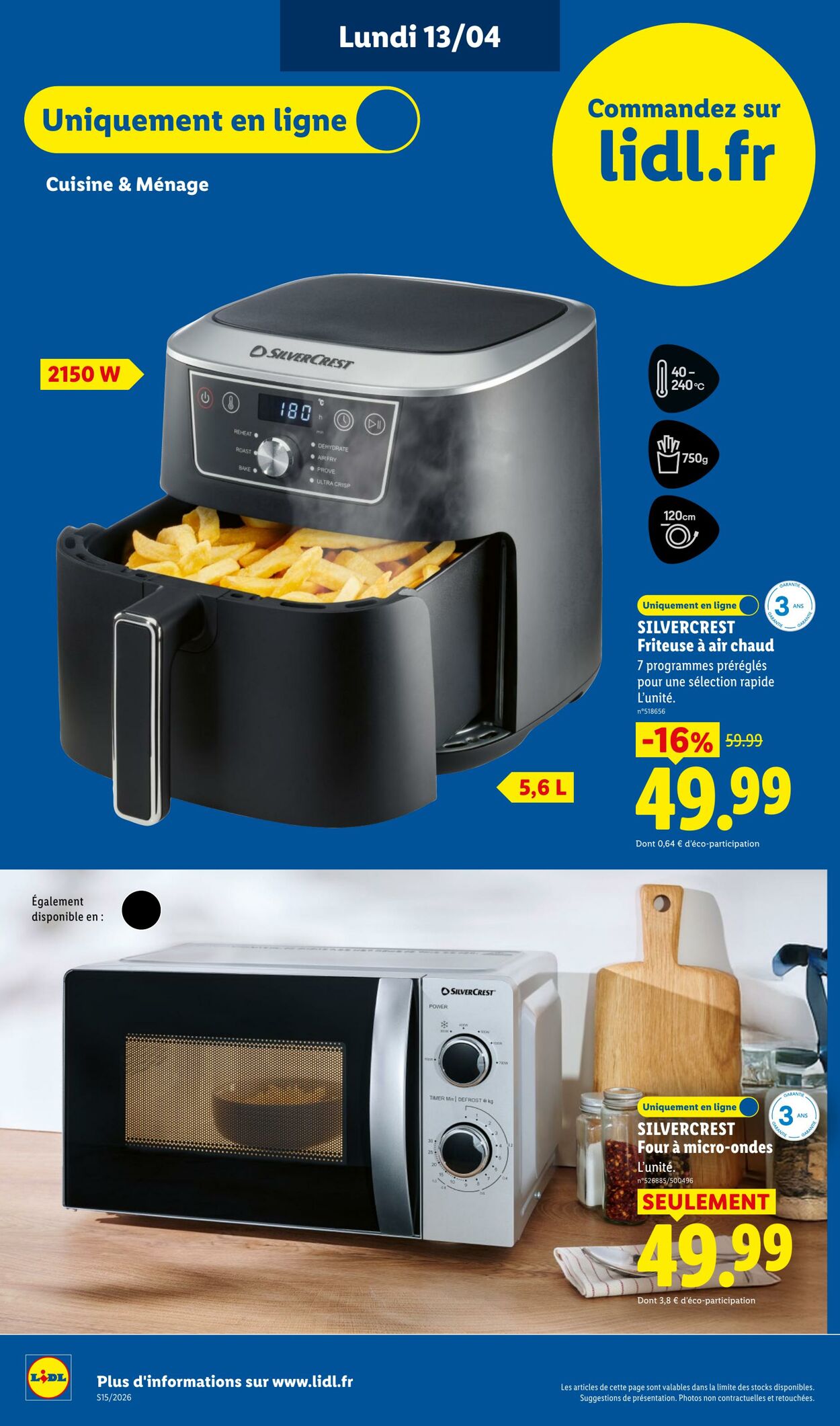 Catalogue Lidl 05.04.2026 - 15.04.2026