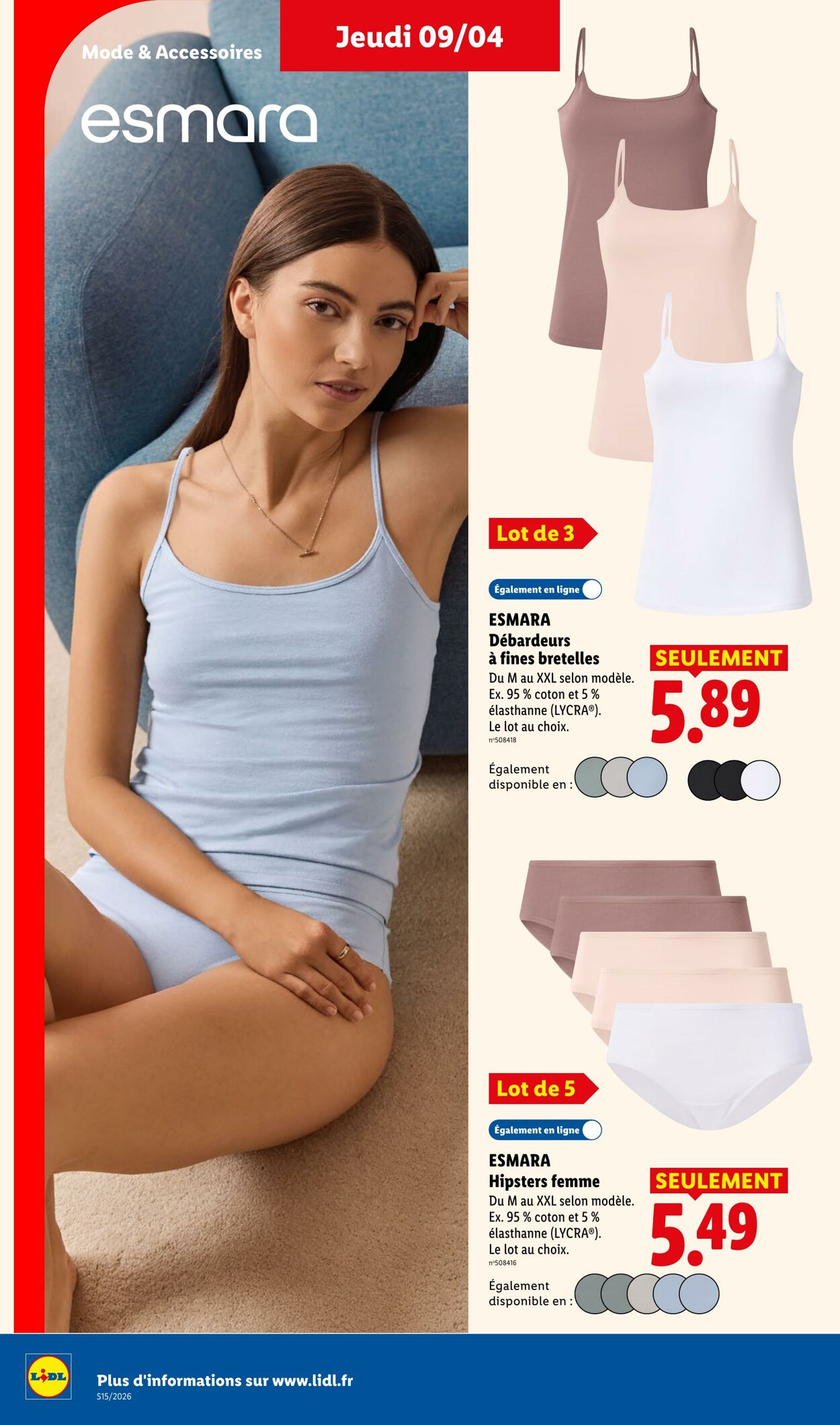Catalogue Lidl 05.04.2026 - 15.04.2026