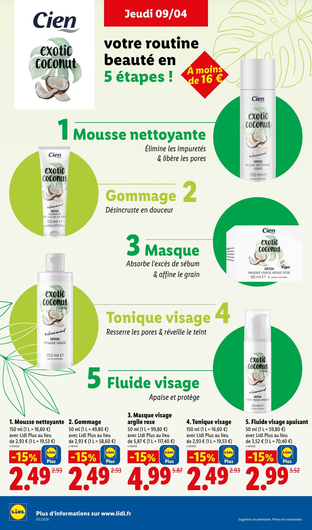 Catalogue Lidl 05.04.2026 - 15.04.2026
